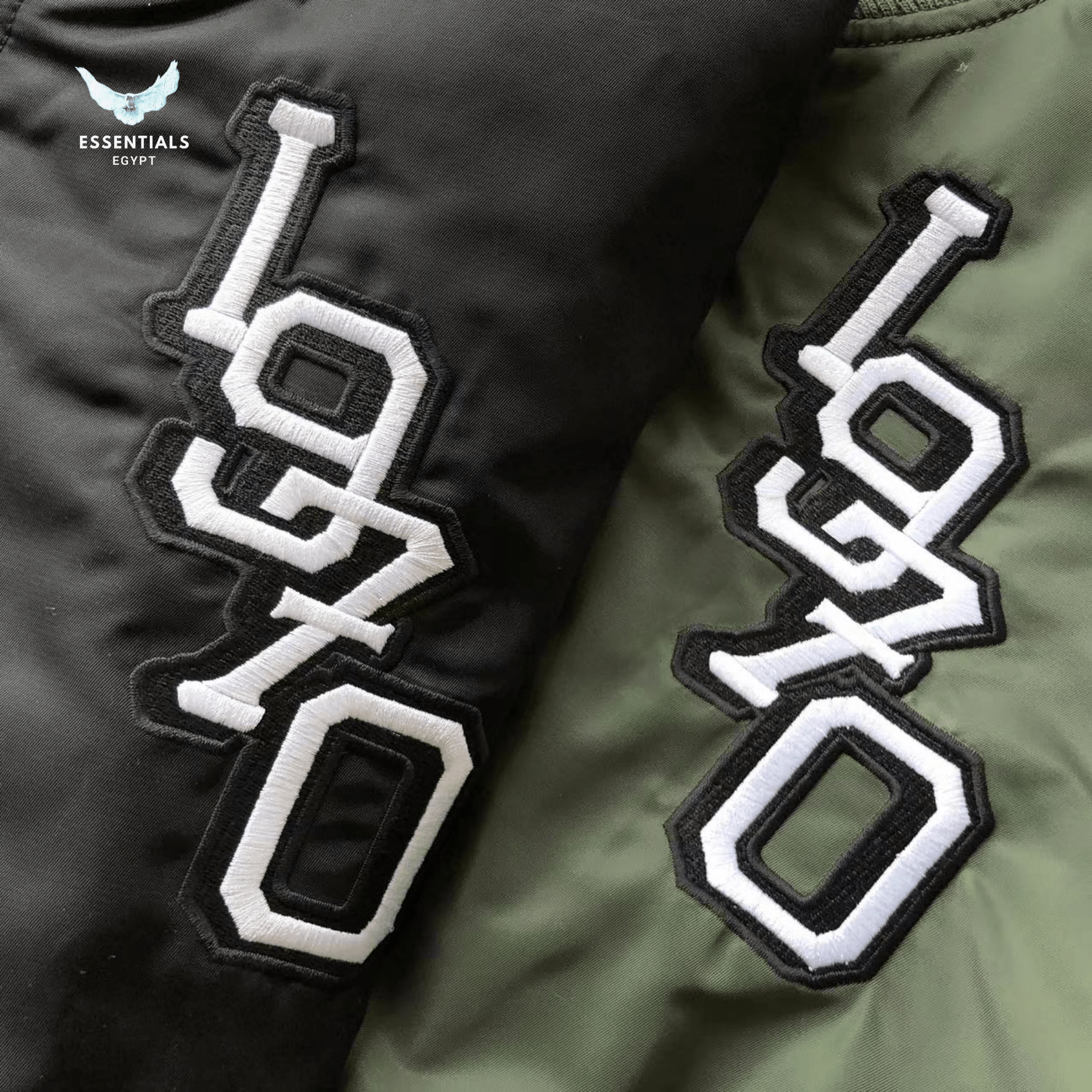 Kenzo Cotton Jacket – Tiger Back Embroidery - ESSENTIALS EGYPT