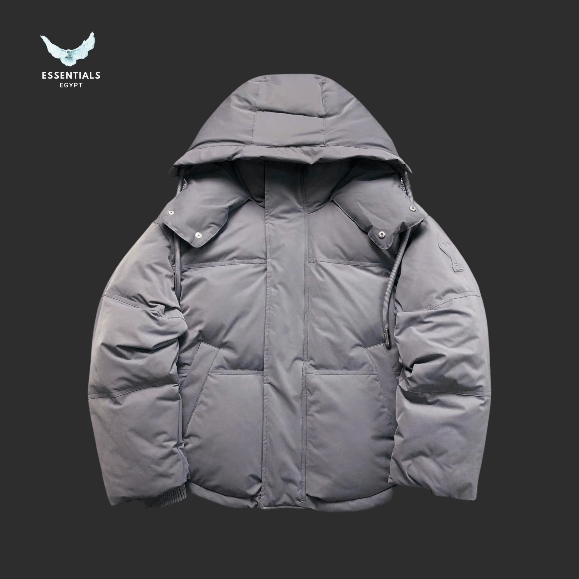 AMI Paris Puffer Jacket – Winter Edition - ESSENTIALS EGYPT