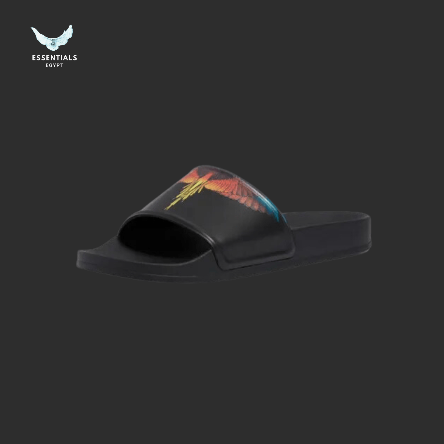 Marcelo Burlon Slides – Sunrise Wings Red Yellow Blue - ESSENTIALS EGYPT