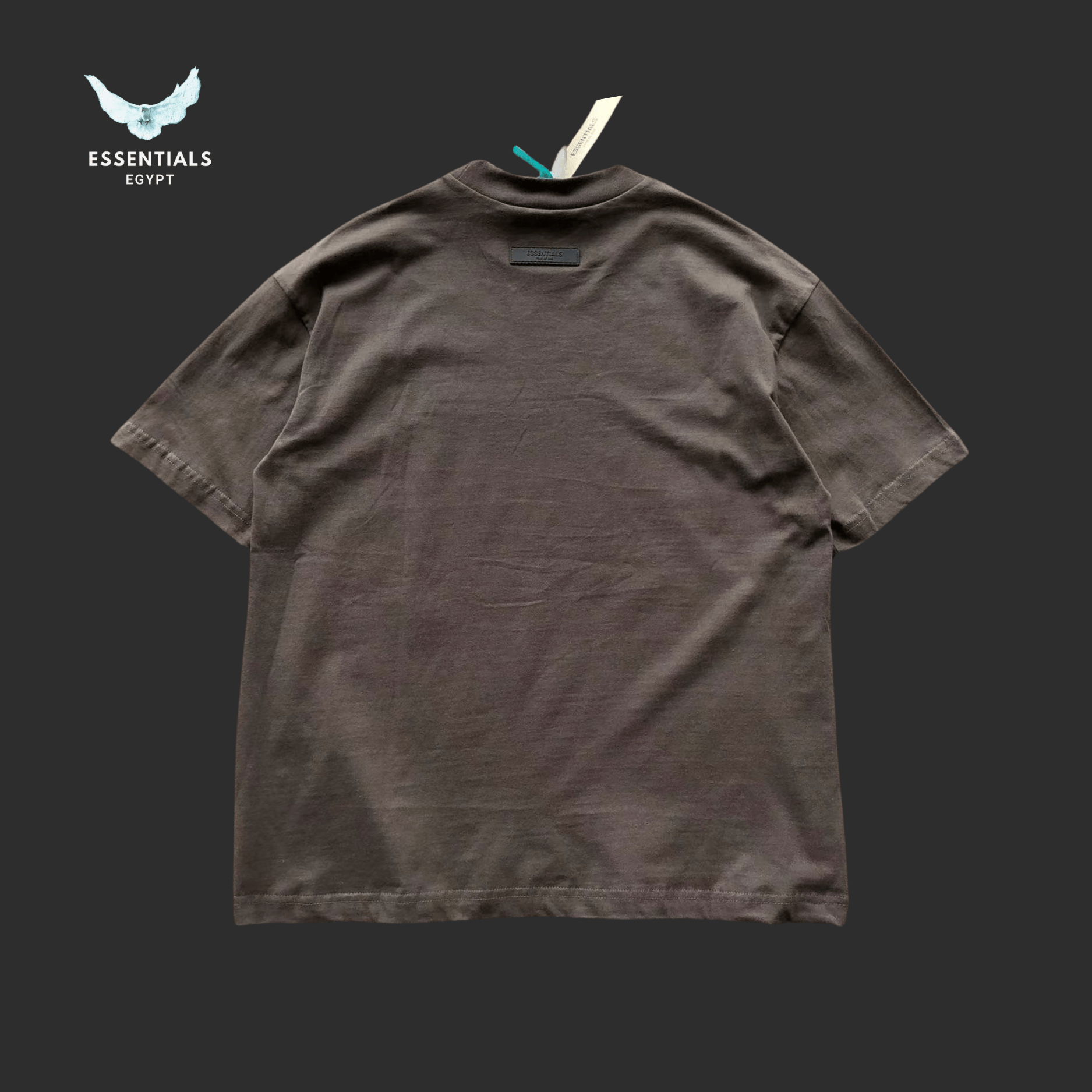 Essentials T-Shirt – Soft Washed Logo Print - ESSENTIALS EGYPT