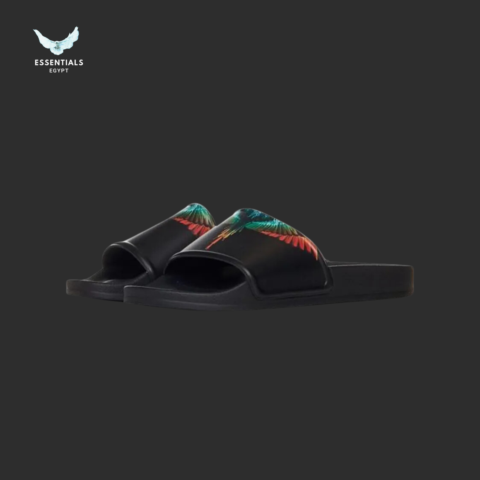 Marcelo Burlon Slides – Jungle Parrot Wings - ESSENTIALS EGYPT