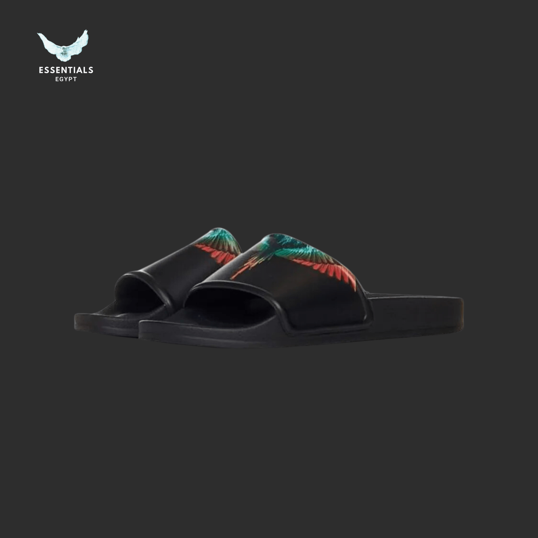 Marcelo Burlon Slides – Jungle Parrot Wings - ESSENTIALS EGYPT