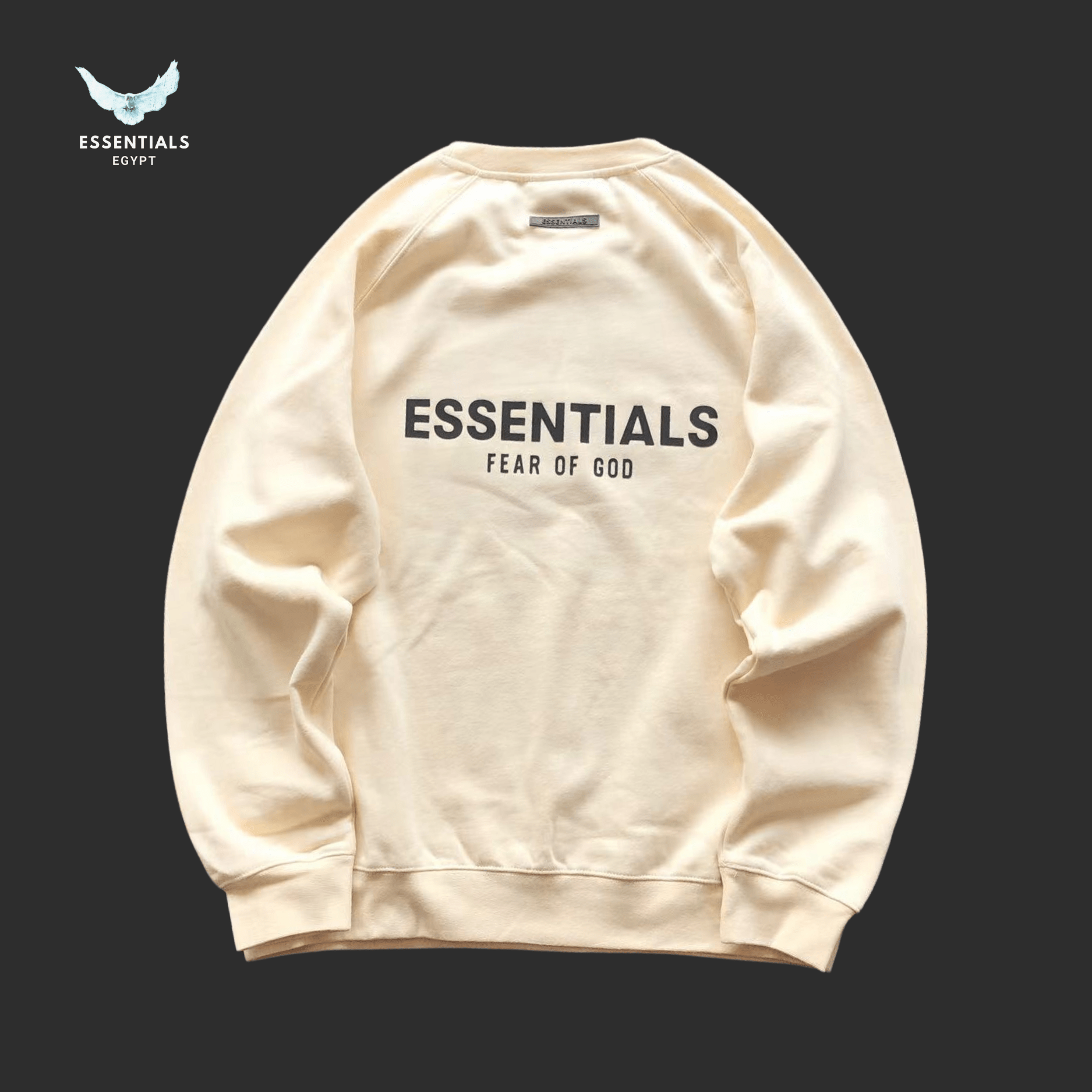 Essentials Sweater – Classic Fleece Drop - ESSENTIALS EGYPT