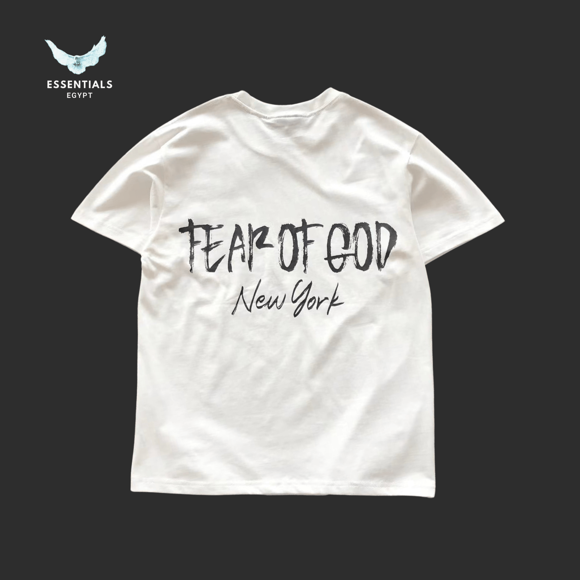 Fear of God T-Shirt – NYC Graphic - ESSENTIALS EGYPT