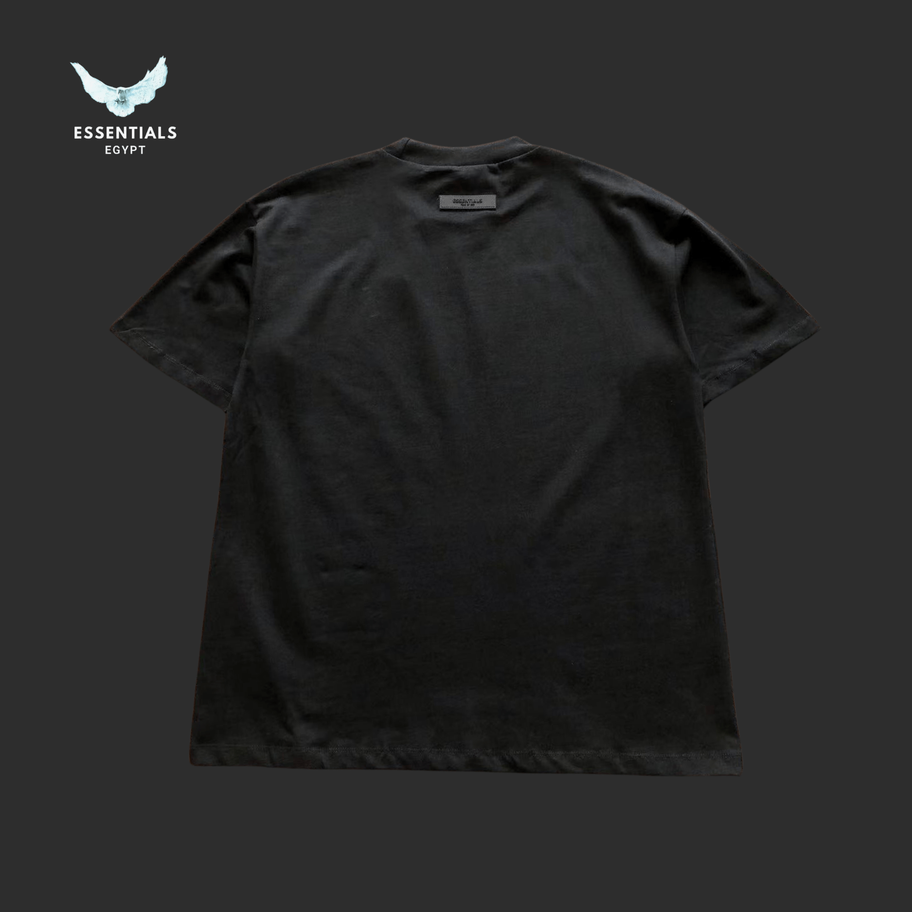 Essentials T-Shirt – Shadow Logo Fade - ESSENTIALS EGYPT