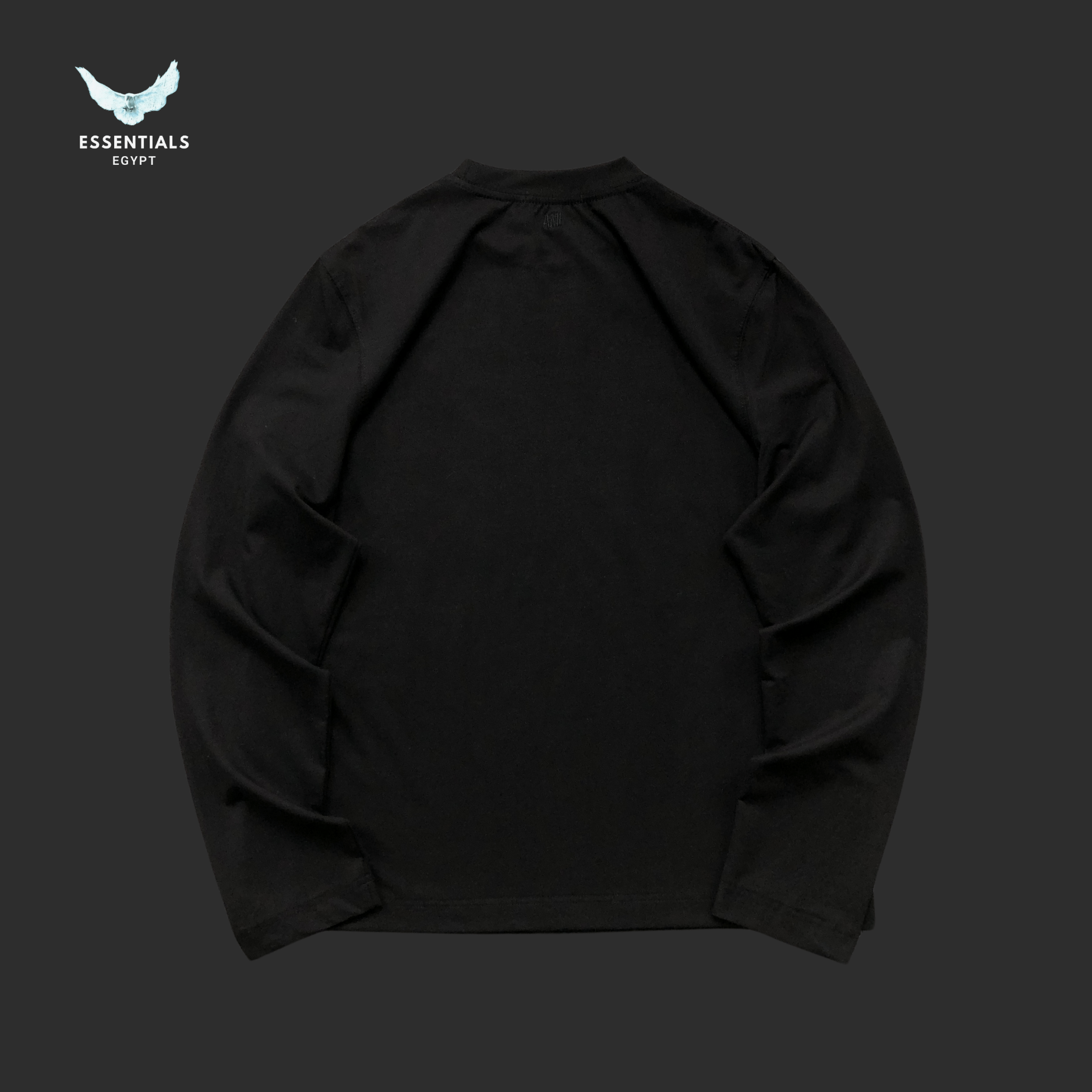 AMI Paris Long - Sleeve T-Shirt – Signature Logo - ESSENTIALS EGYPT