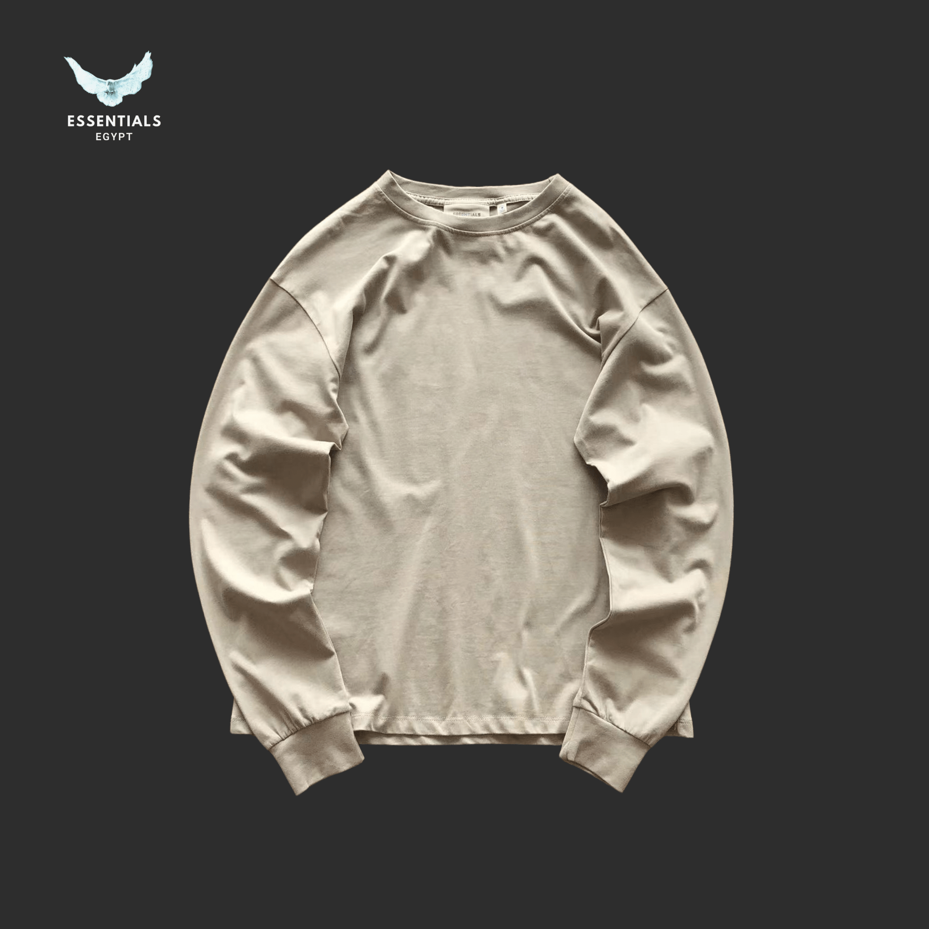 Essentials Long Sleeve – Fear of God Chest Logo - ESSENTIALS EGYPT