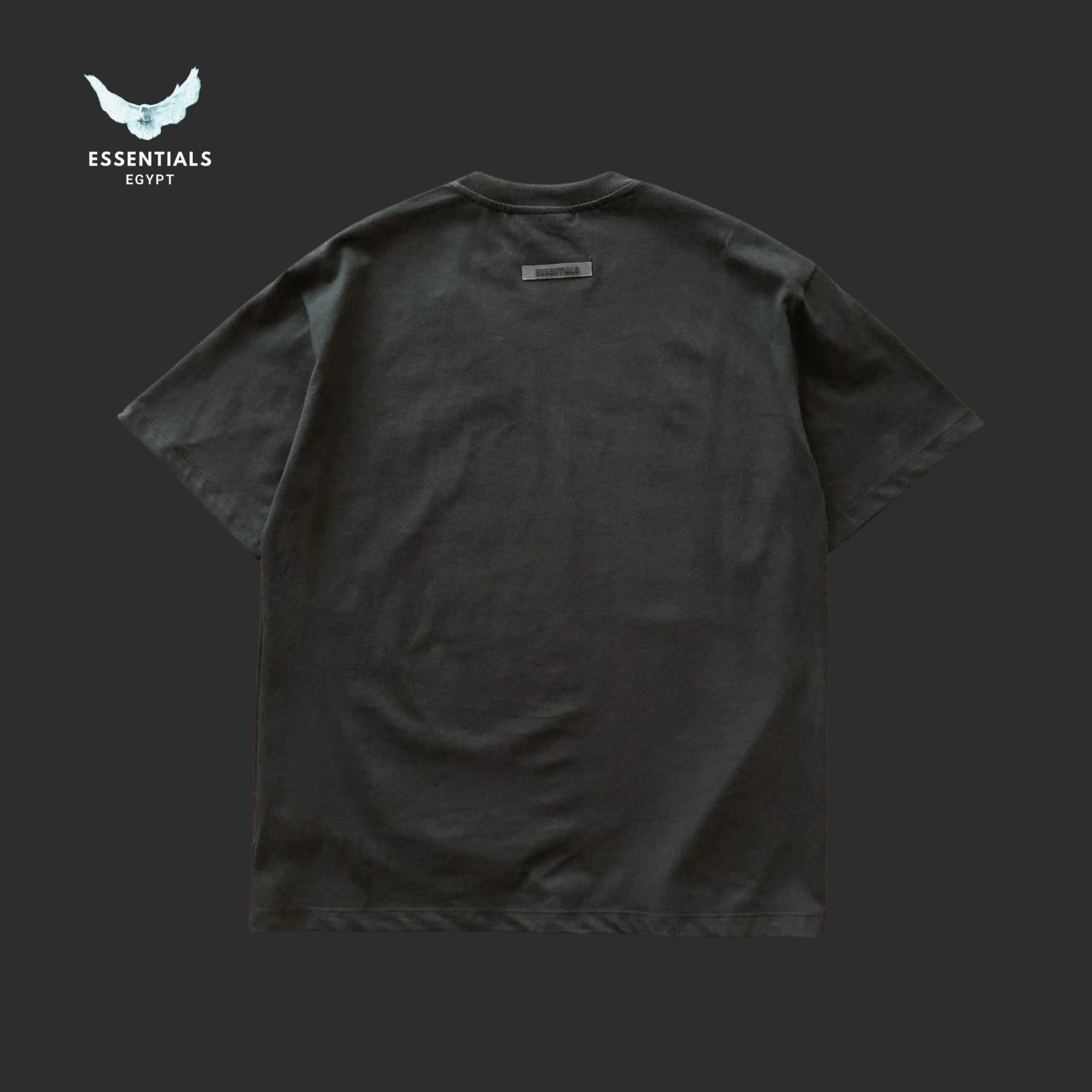 Essentials T-Shirt – Raised Center Logo - ESSENTIALS EGYPT