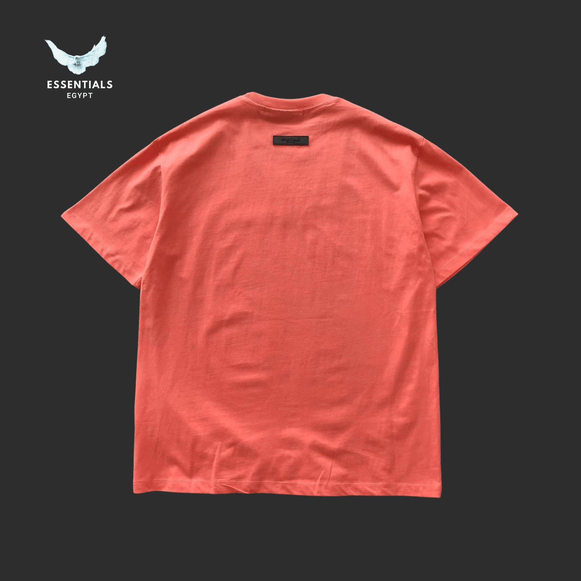 Essentials T-Shirt – Subtle Logo Fade - ESSENTIALS EGYPT