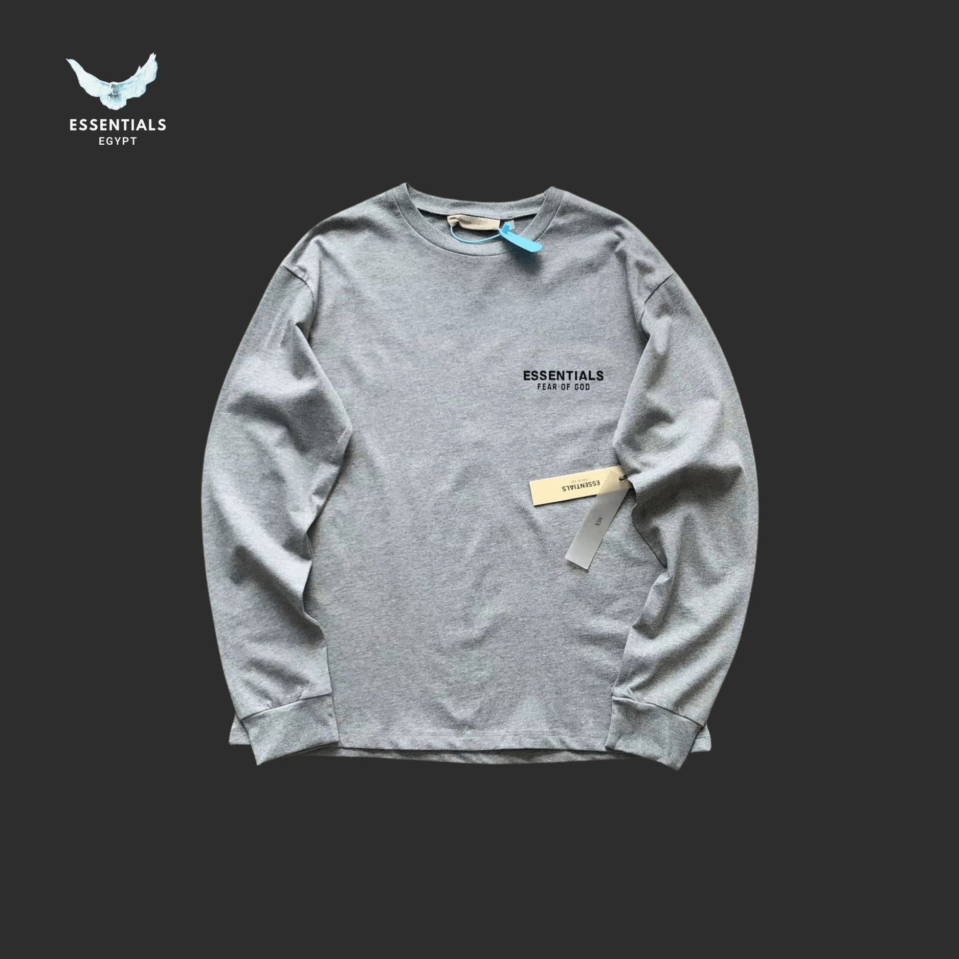 Essentials Fear of God Long - Sleeve – Core Logo - ESSENTIALS EGYPT
