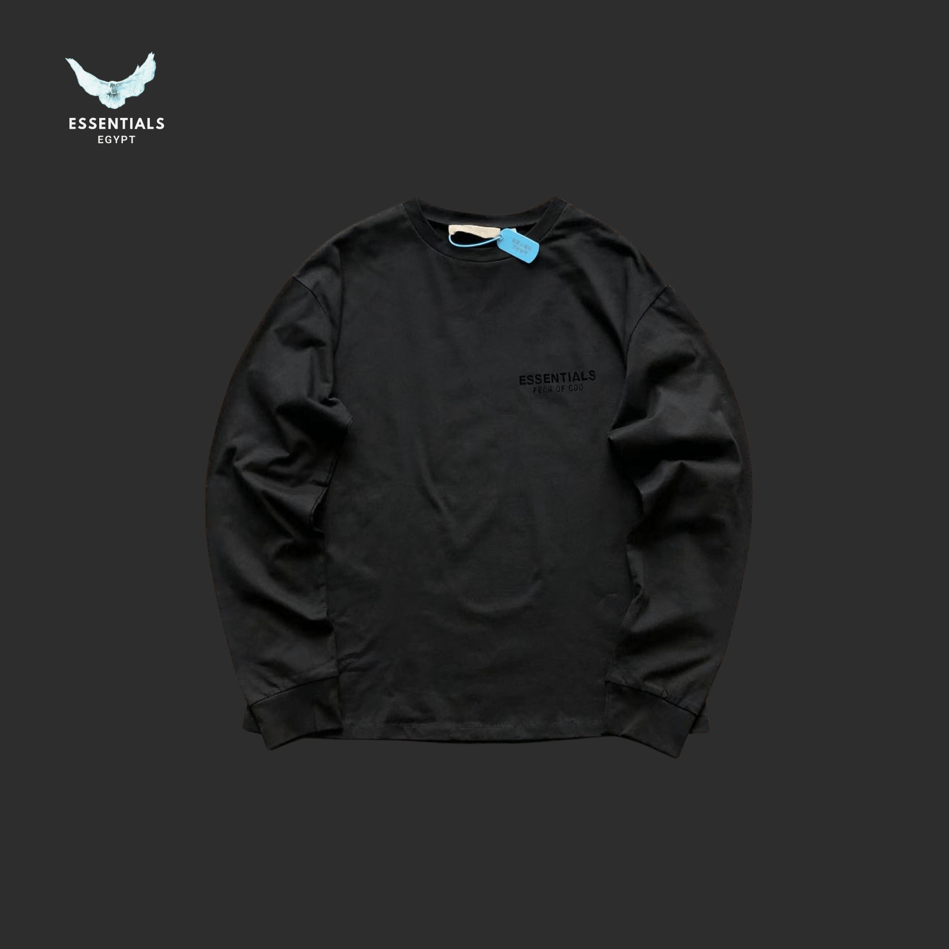 Essentials Fear of God Long - Sleeve – Core Logo - ESSENTIALS EGYPT