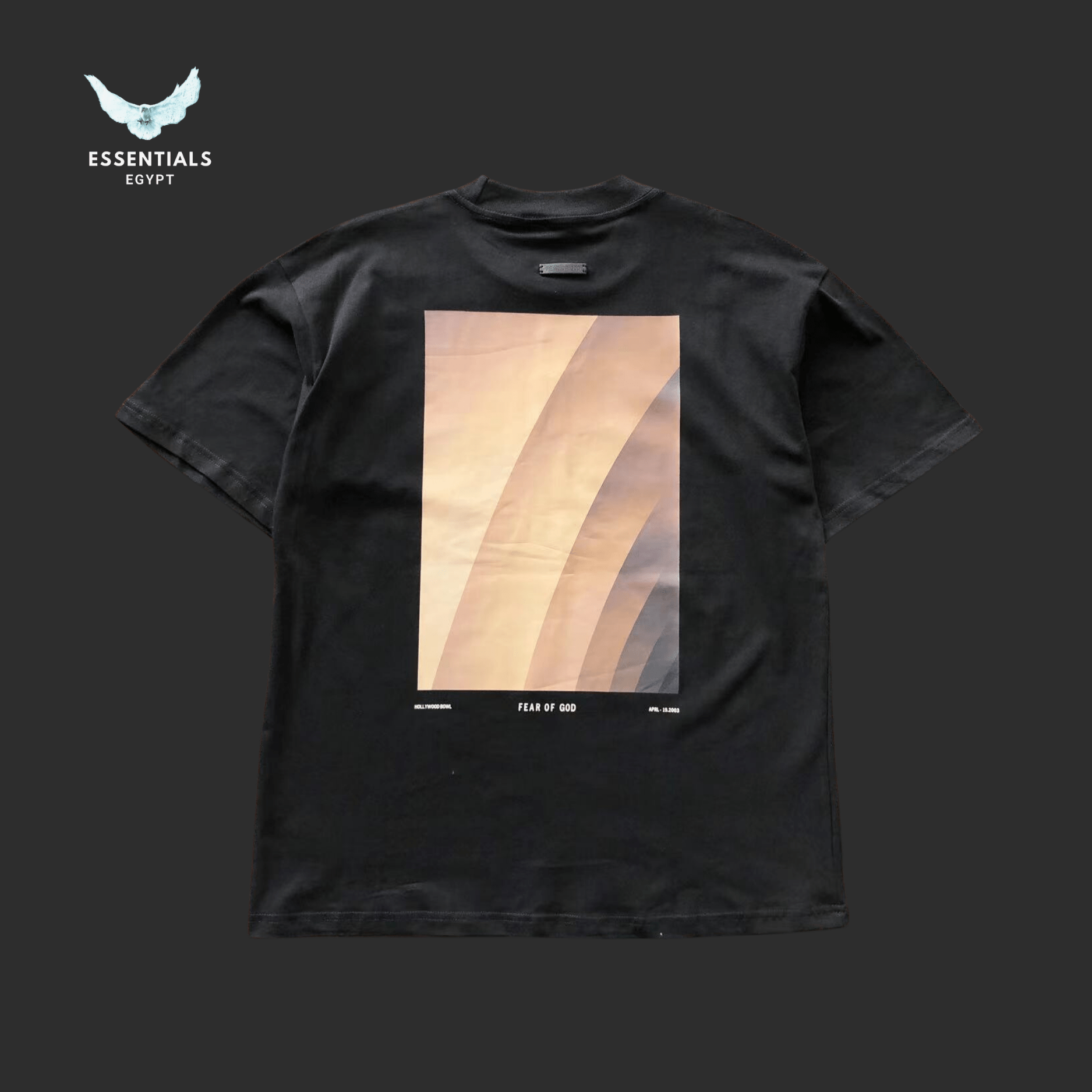 Essentials T-Shirt – Abstract Photo Print - ESSENTIALS EGYPT