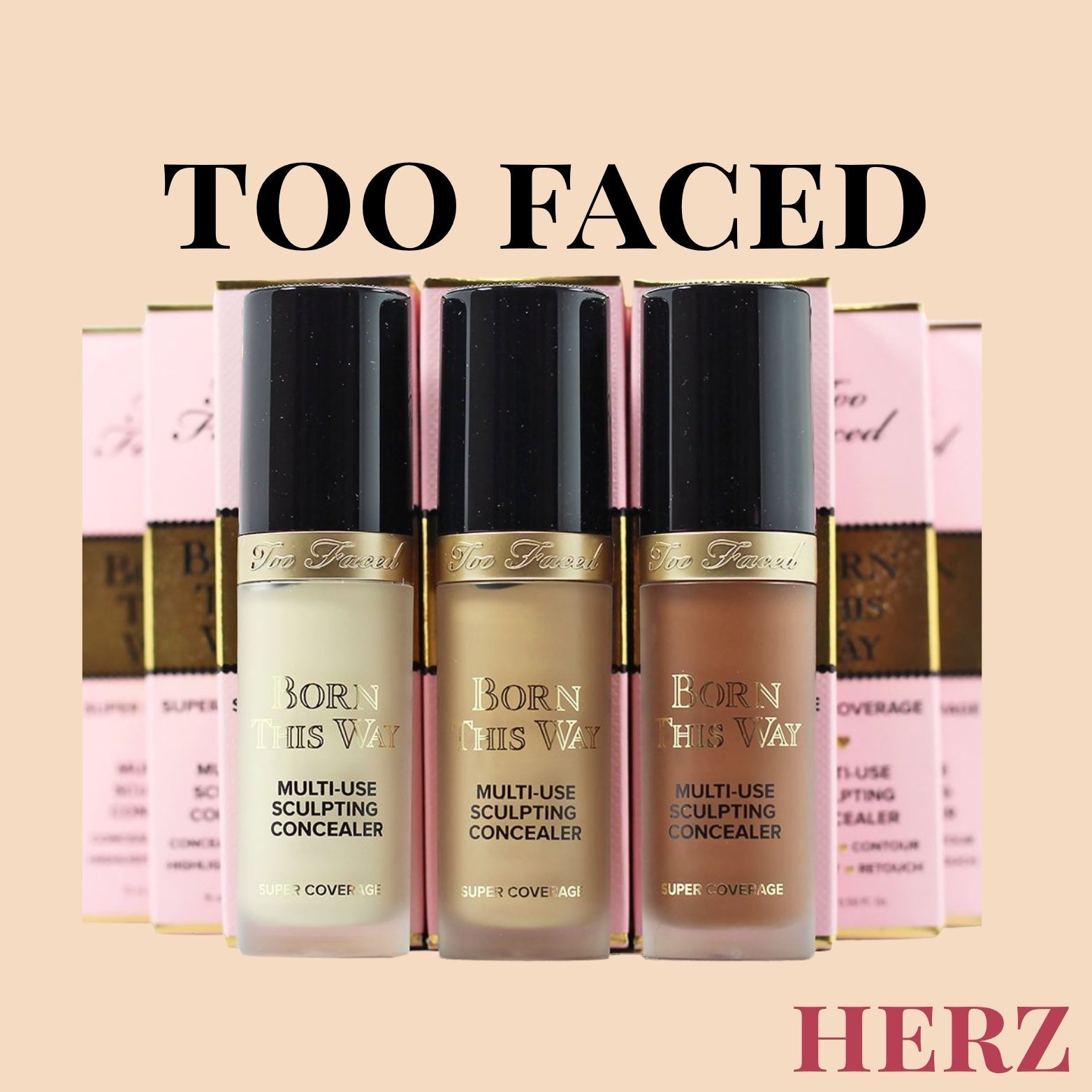 Too Faced Born This Way Super Coverage Concealer - ESSENTIALS EGYPT