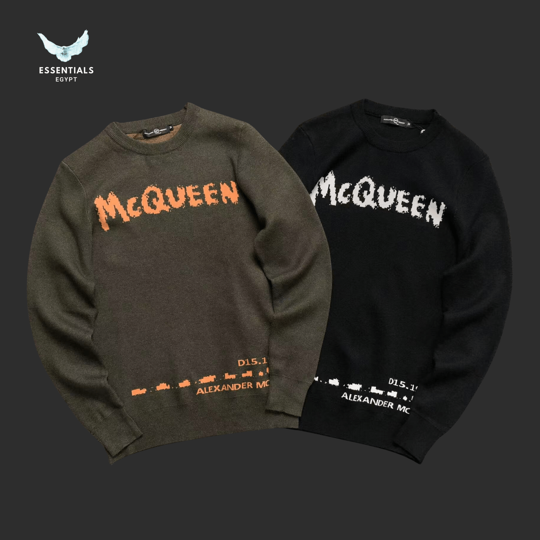 Alexander McQueen Sweater – Logo Crewneck - ESSENTIALS EGYPT