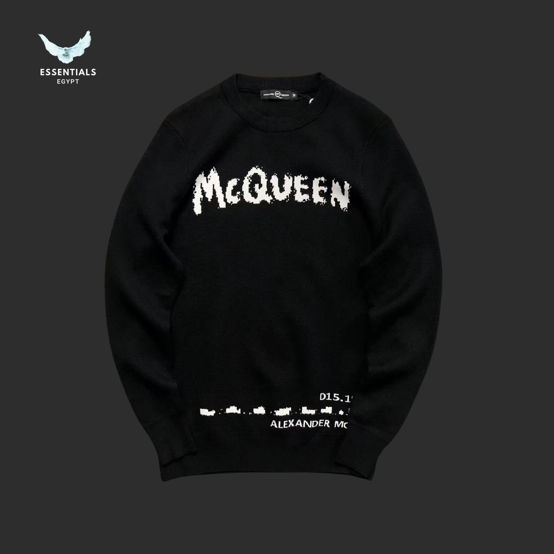 Alexander McQueen Sweater – Logo Crewneck - ESSENTIALS EGYPT