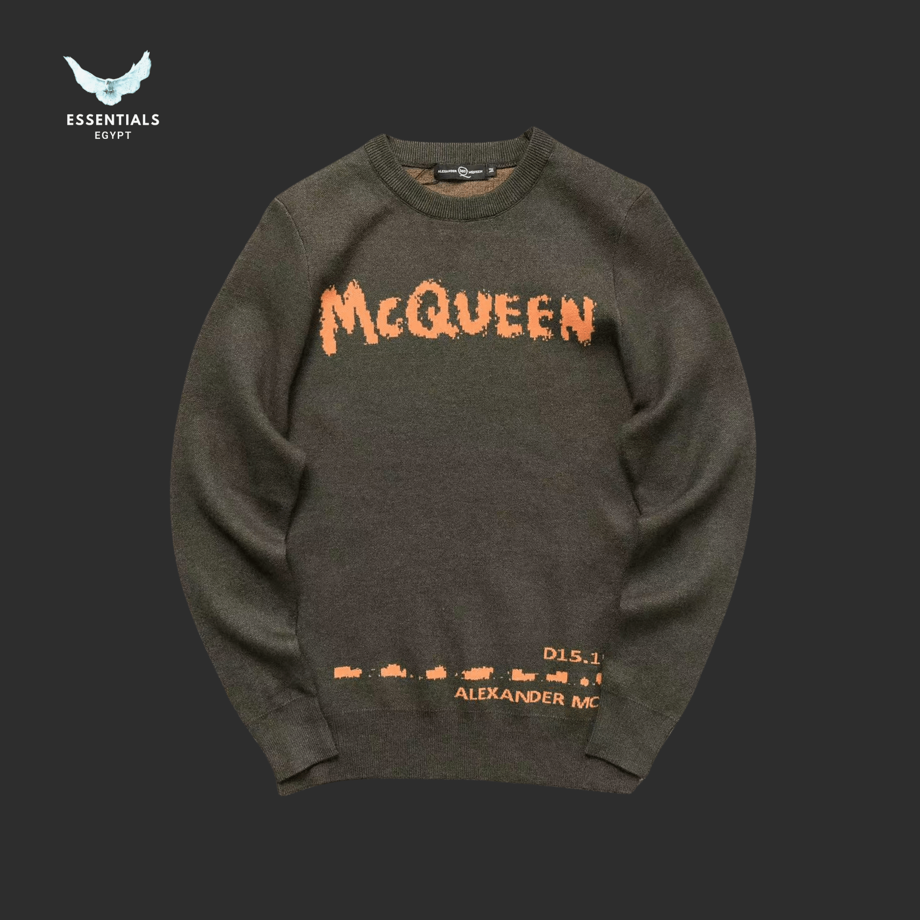 Alexander McQueen Sweater – Logo Crewneck - ESSENTIALS EGYPT