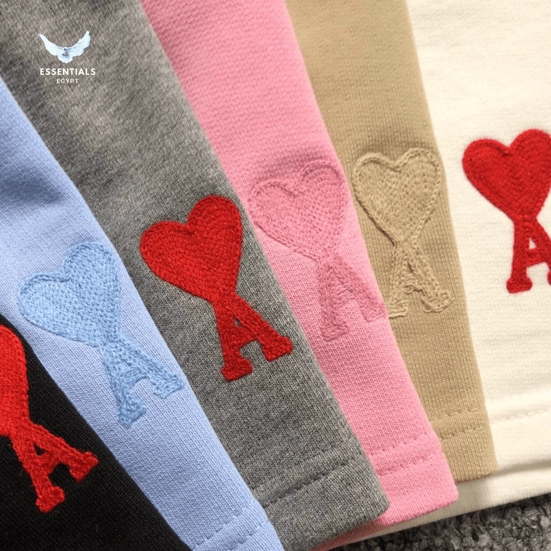 AMI Paris Shorts – Core Color Series - ESSENTIALS EGYPT