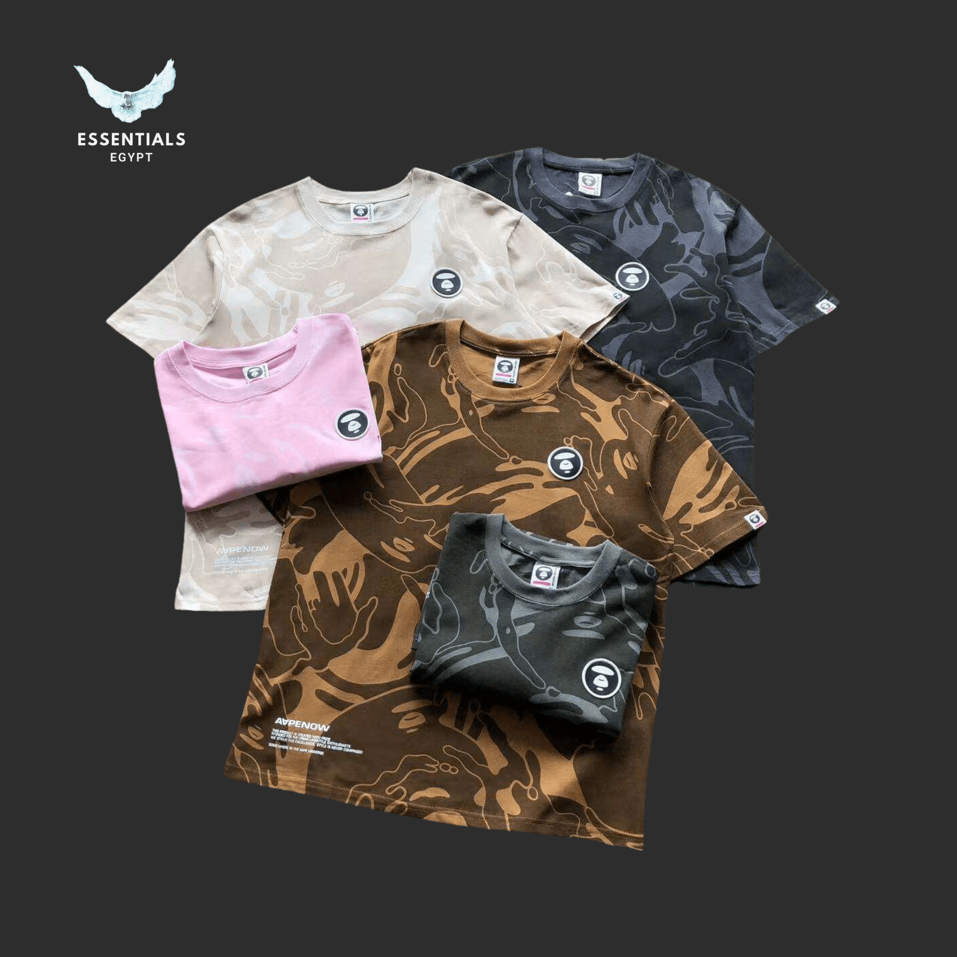 BAPE Camo Unisex Tee - ESSENTIALS EGYPT