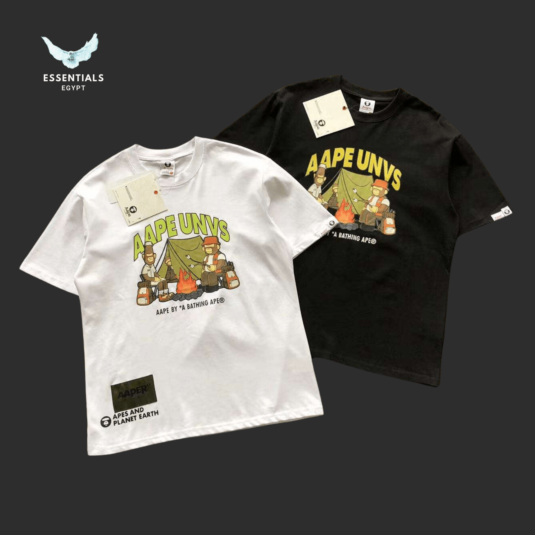 AAPE Graphic Printed Tee - ESSENTIALS EGYPT