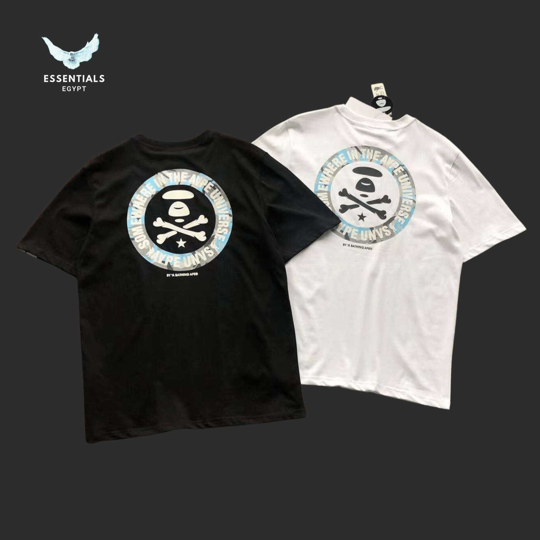 AAPE Universe Bones T-Shirt - ESSENTIALS EGYPT