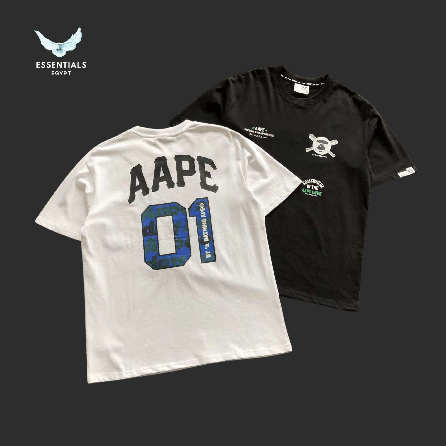AAPE Street Baseball Tee - ESSENTIALS EGYPT