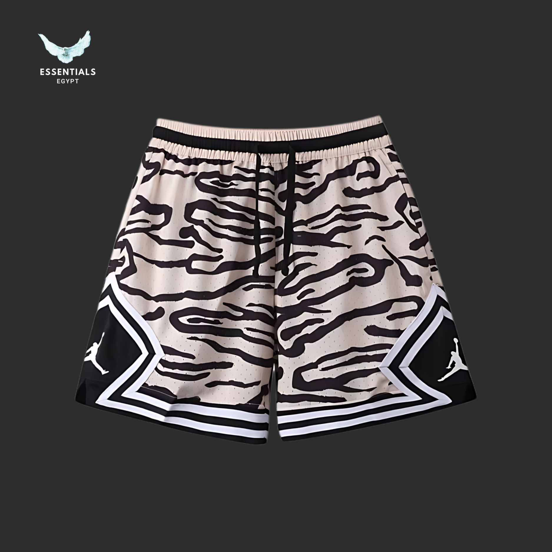 Jordan Zebra Print Shorts Egypt Essentials EG