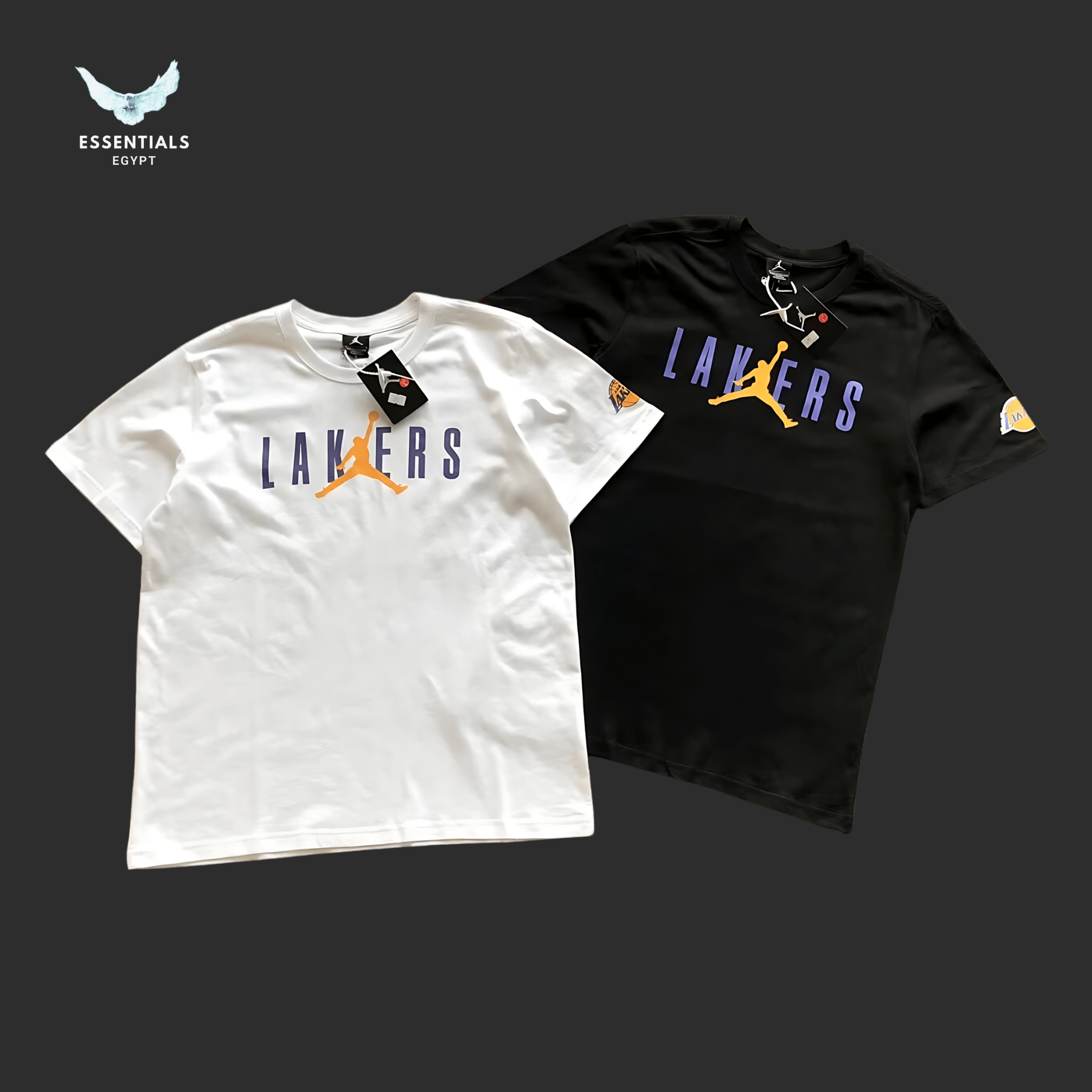 Jordan NBA Lakers Alphabet Tee - ESSENTIALS EGYPT