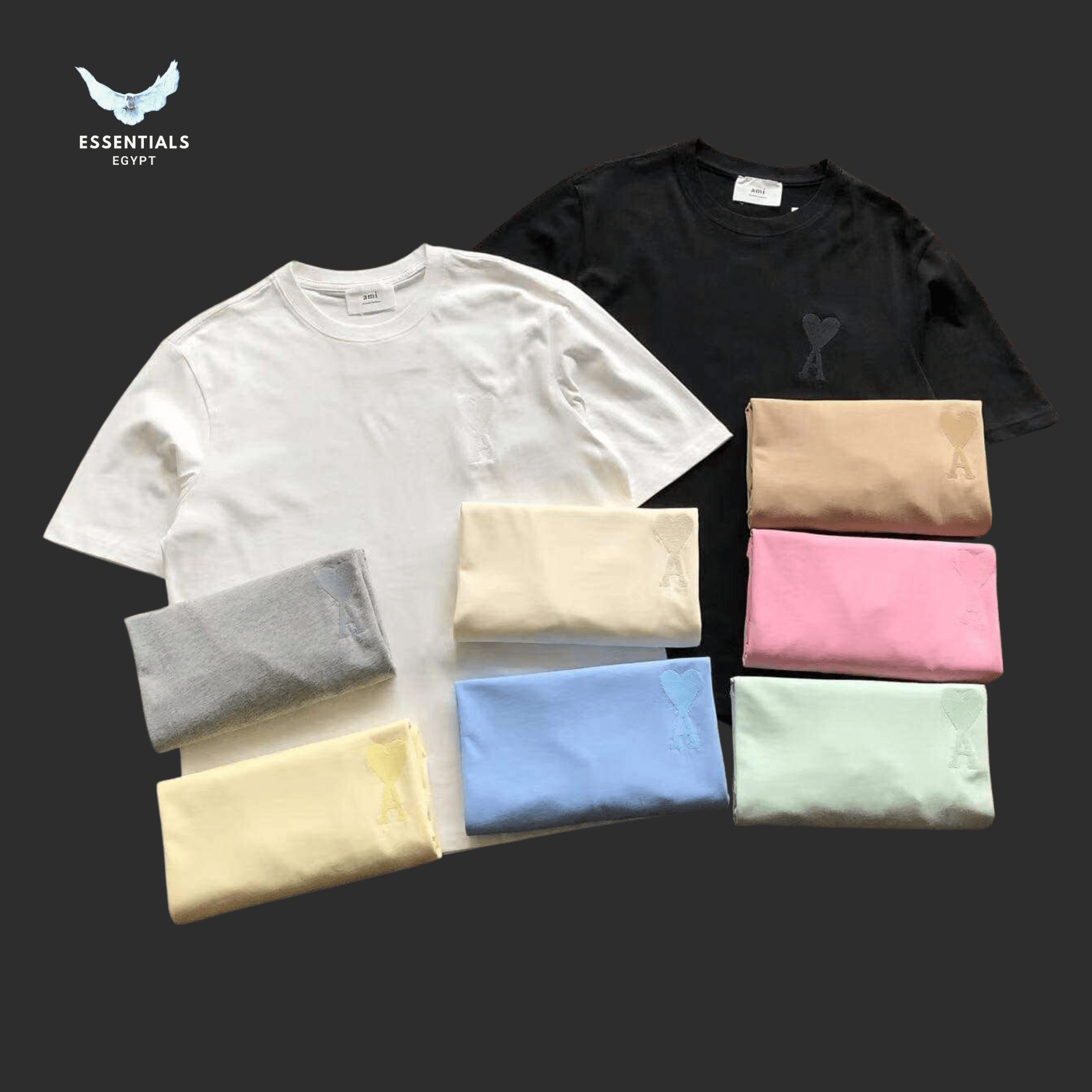 AMI Paris T-Shirt – Mixed Pack - ESSENTIALS EGYPT