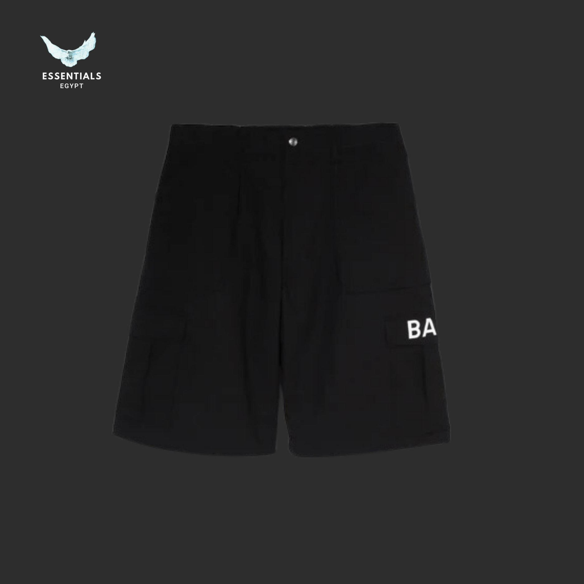 BAPE Cargo Shorts – 6 Pocket Black - ESSENTIALS EGYPT