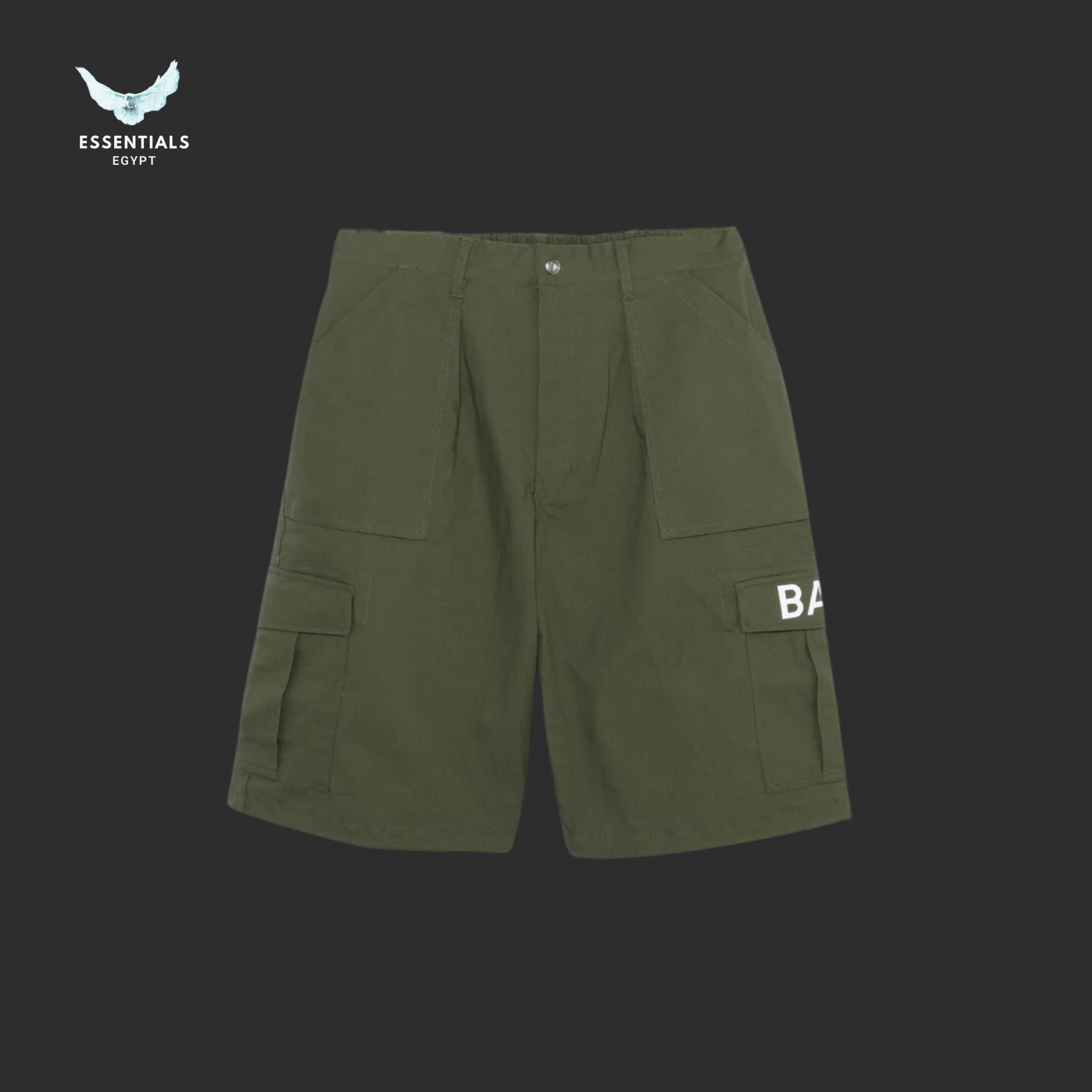 BAPE Cargo Shorts – 6 Pocket Green - ESSENTIALS EGYPT
