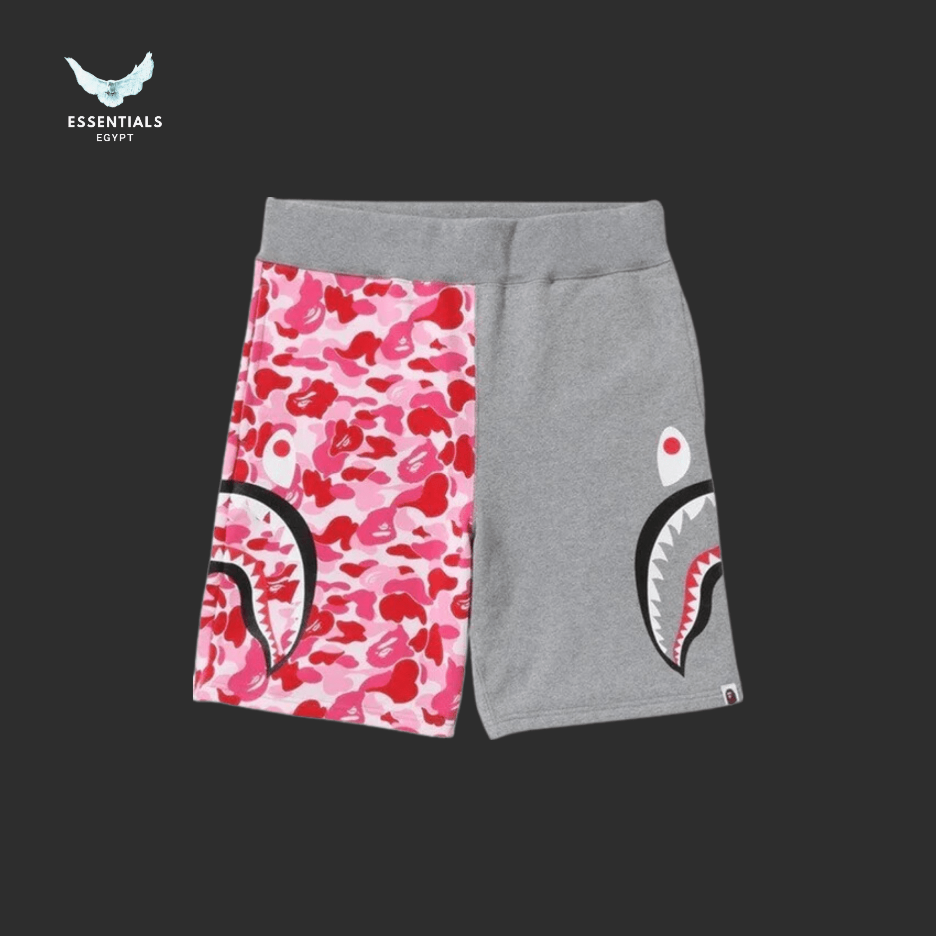 BAPE Shark Shorts – Side Panel ABC Camo - ESSENTIALS EGYPT