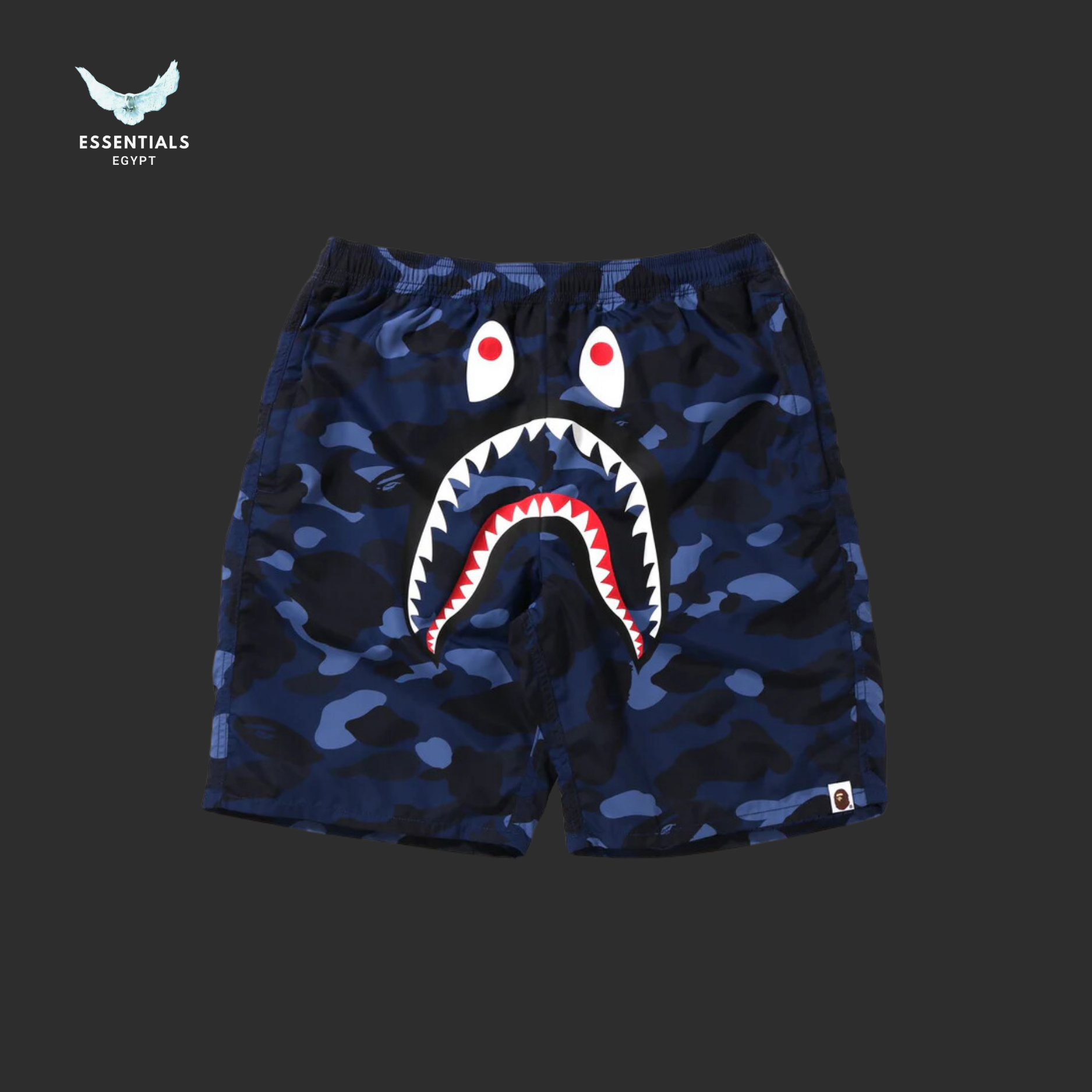 Bape shark beach shorts sale