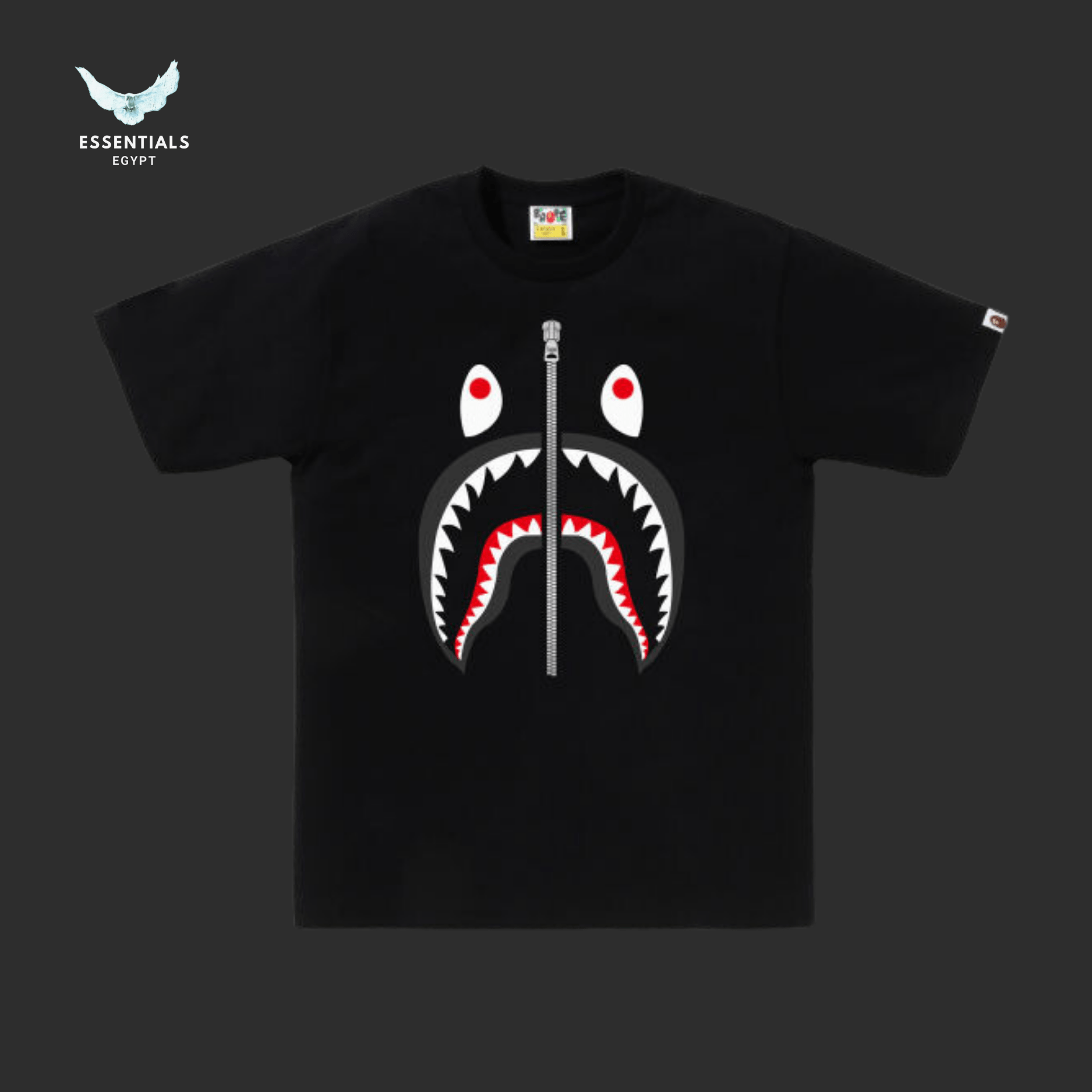 BAPE Shark T-Shirt – MultiColors - ESSENTIALS EGYPT