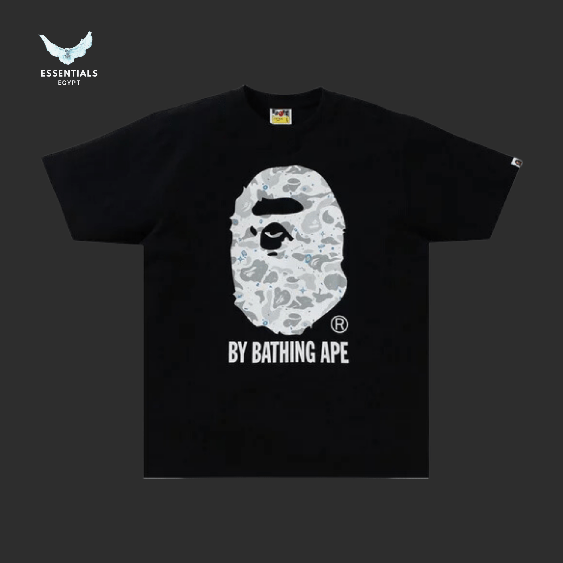BAPE Space Camo By Bathing Ape Tee Black