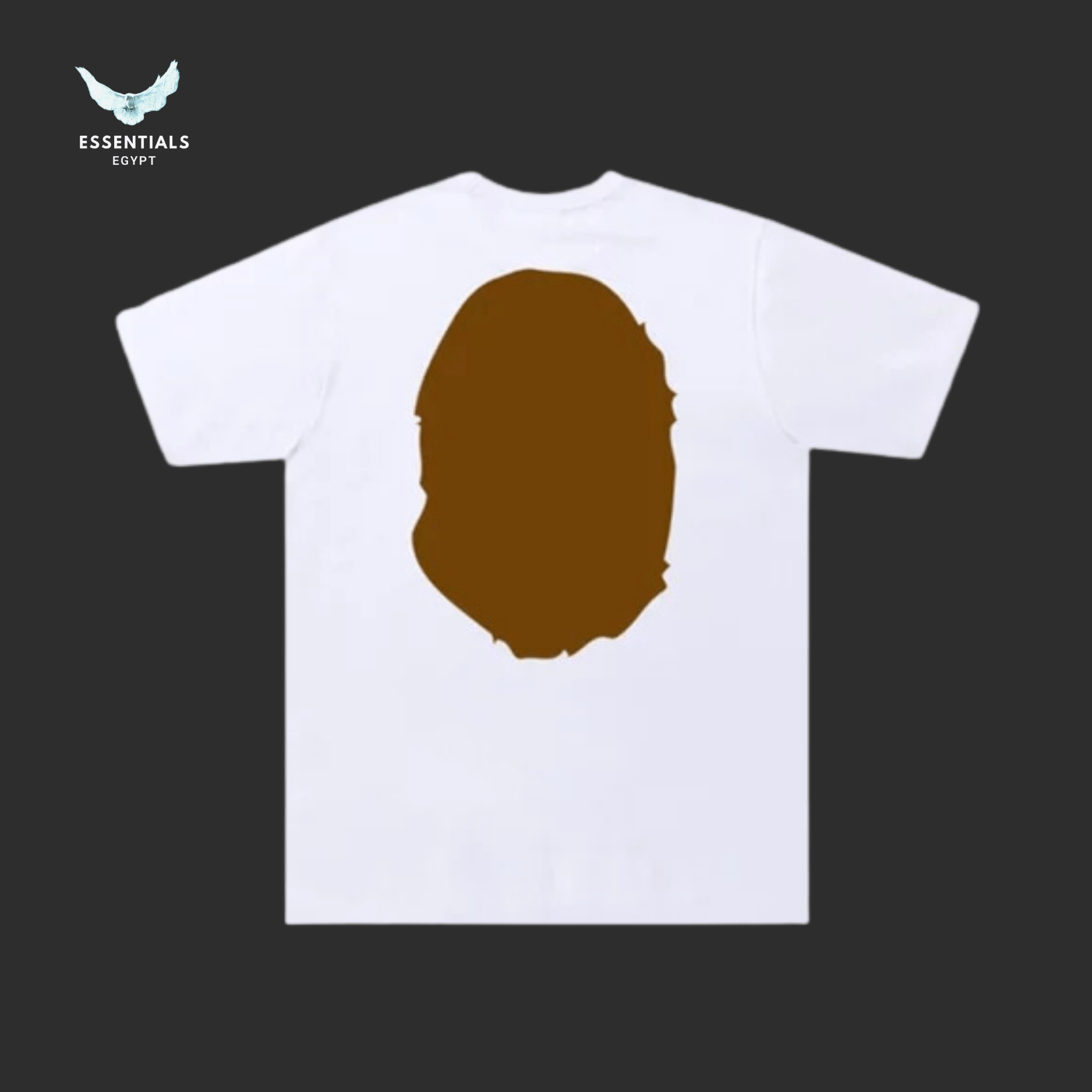 BAPE Big Ape Head Tee 'White' - ESSENTIALS EGYPT