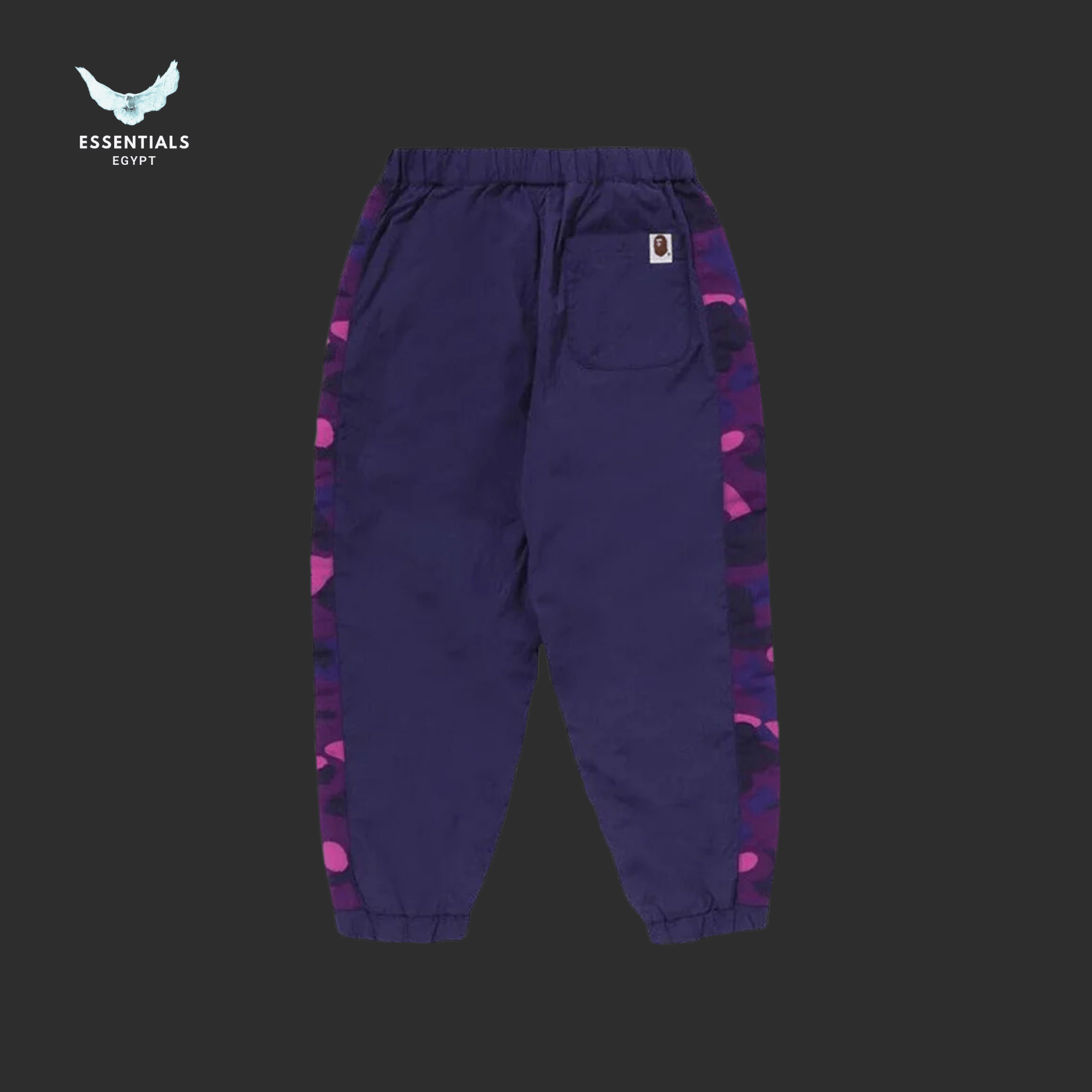 BAPE Kids Camo Track Pants – Purple - ESSENTIALS EGYPT