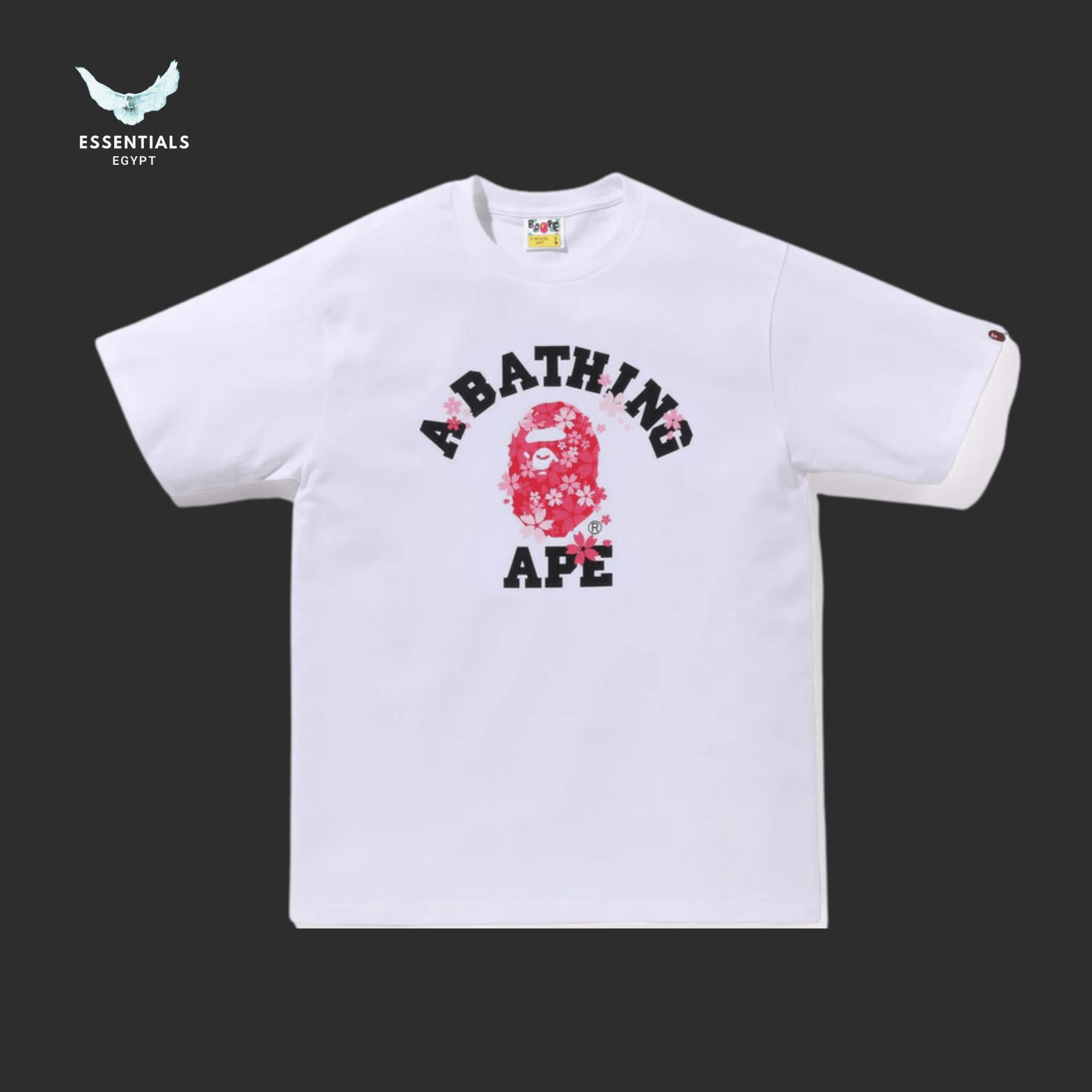 BAPE Sakura College Tee - ESSENTIALS EGYPT