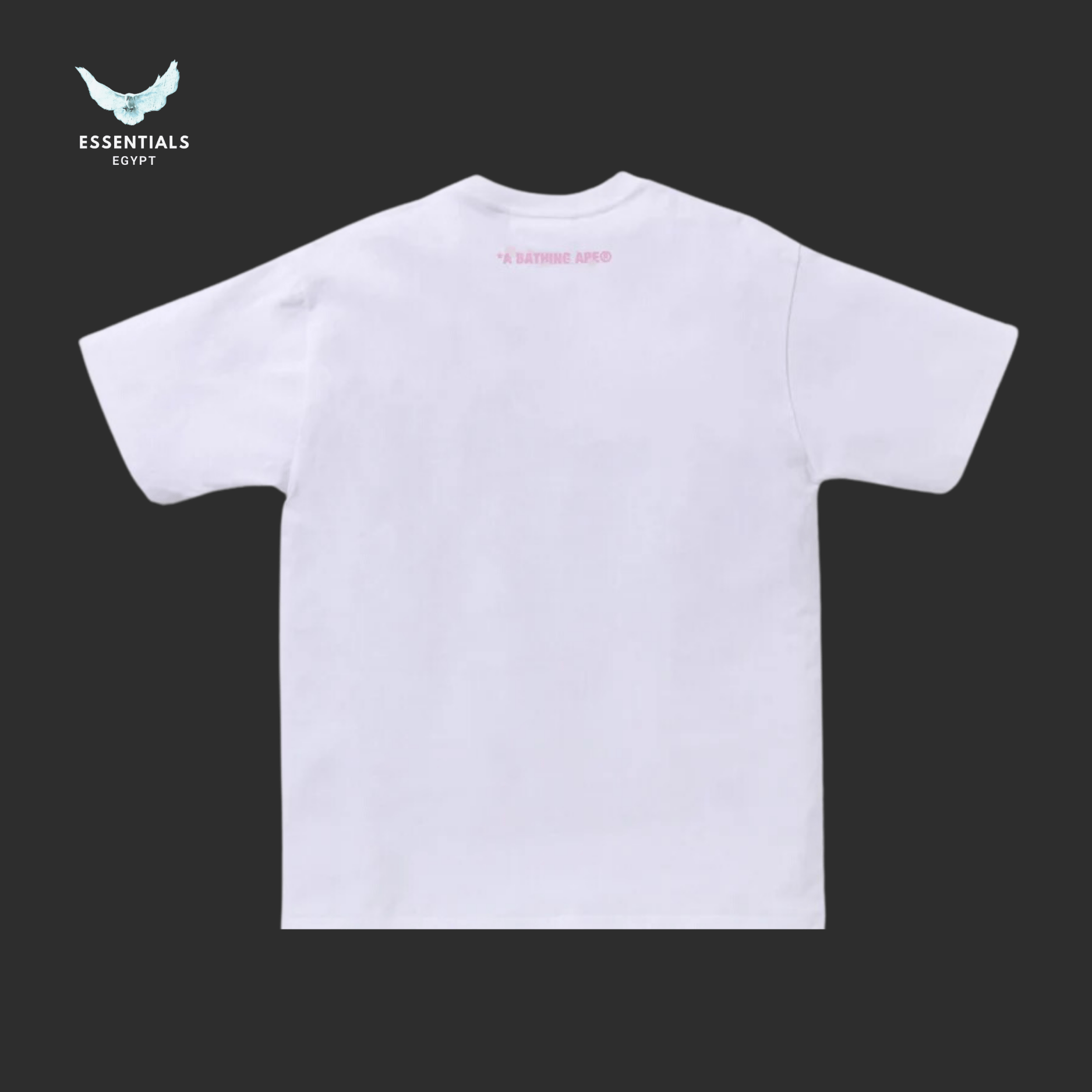 BAPE Sakura Photo Ape Head Tee simple 'White' - ESSENTIALS EGYPT