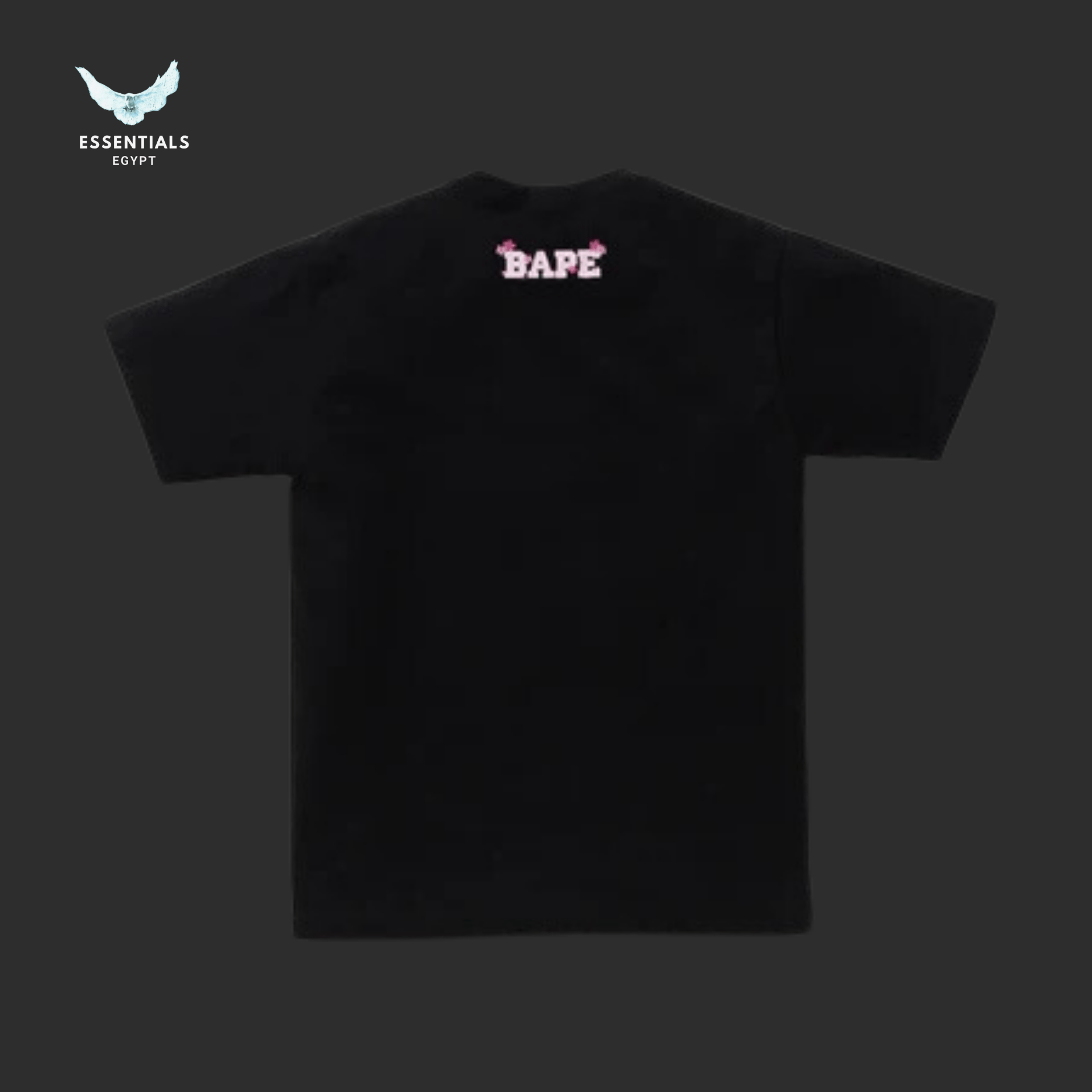 BAPE Sakura Tee 'Black' - ESSENTIALS EGYPT
