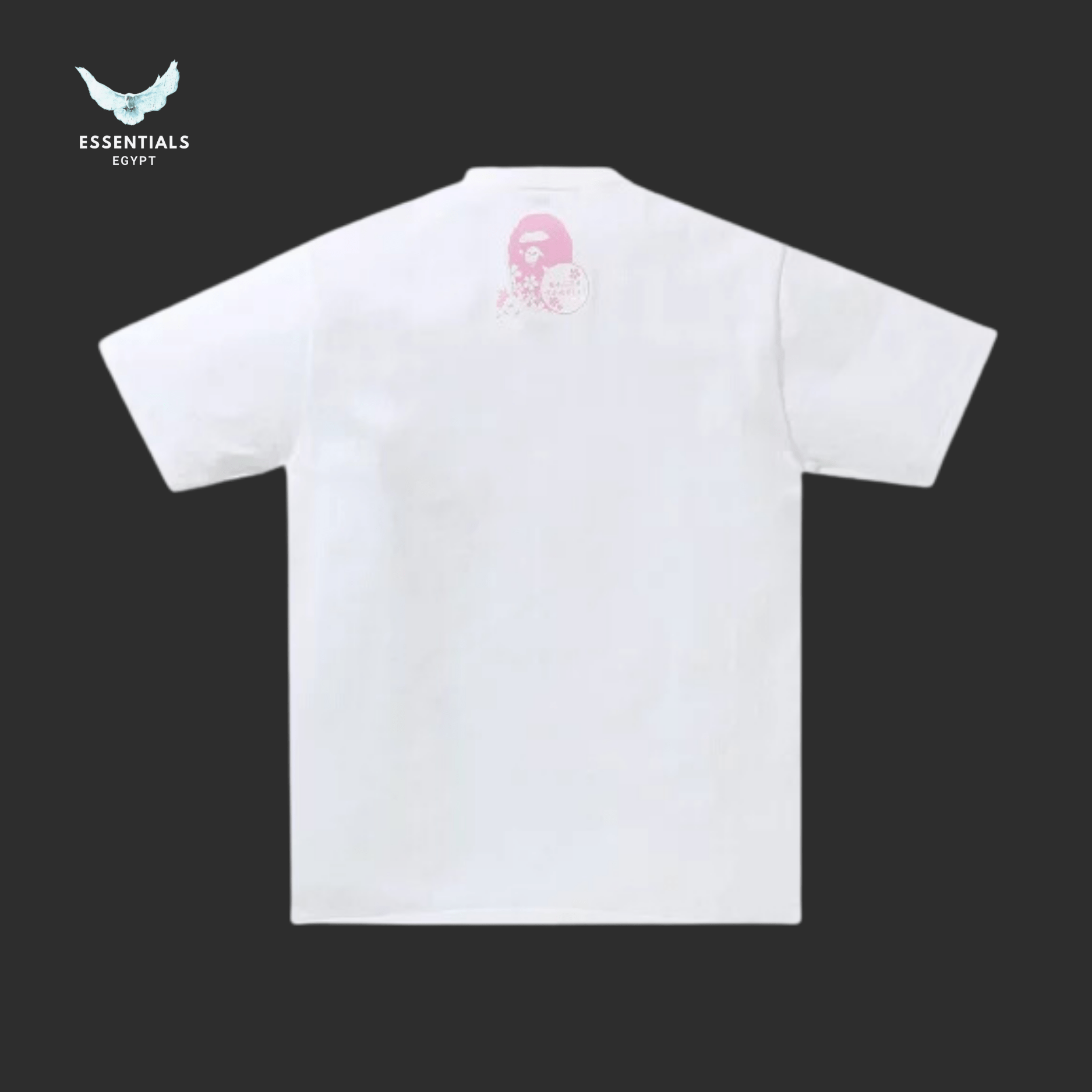 BAPE Sakura Tee 'White' - ESSENTIALS EGYPT