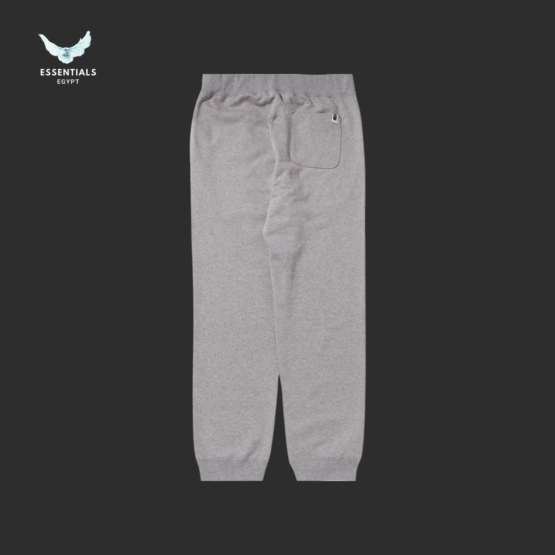 BAPE Shark Sweatpants – Grey Edition - ESSENTIALS EGYPT
