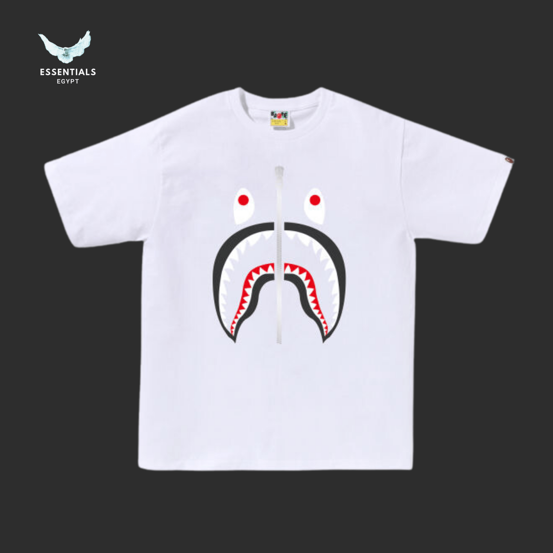 BAPE Shark T-Shirt – MultiColors - ESSENTIALS EGYPT