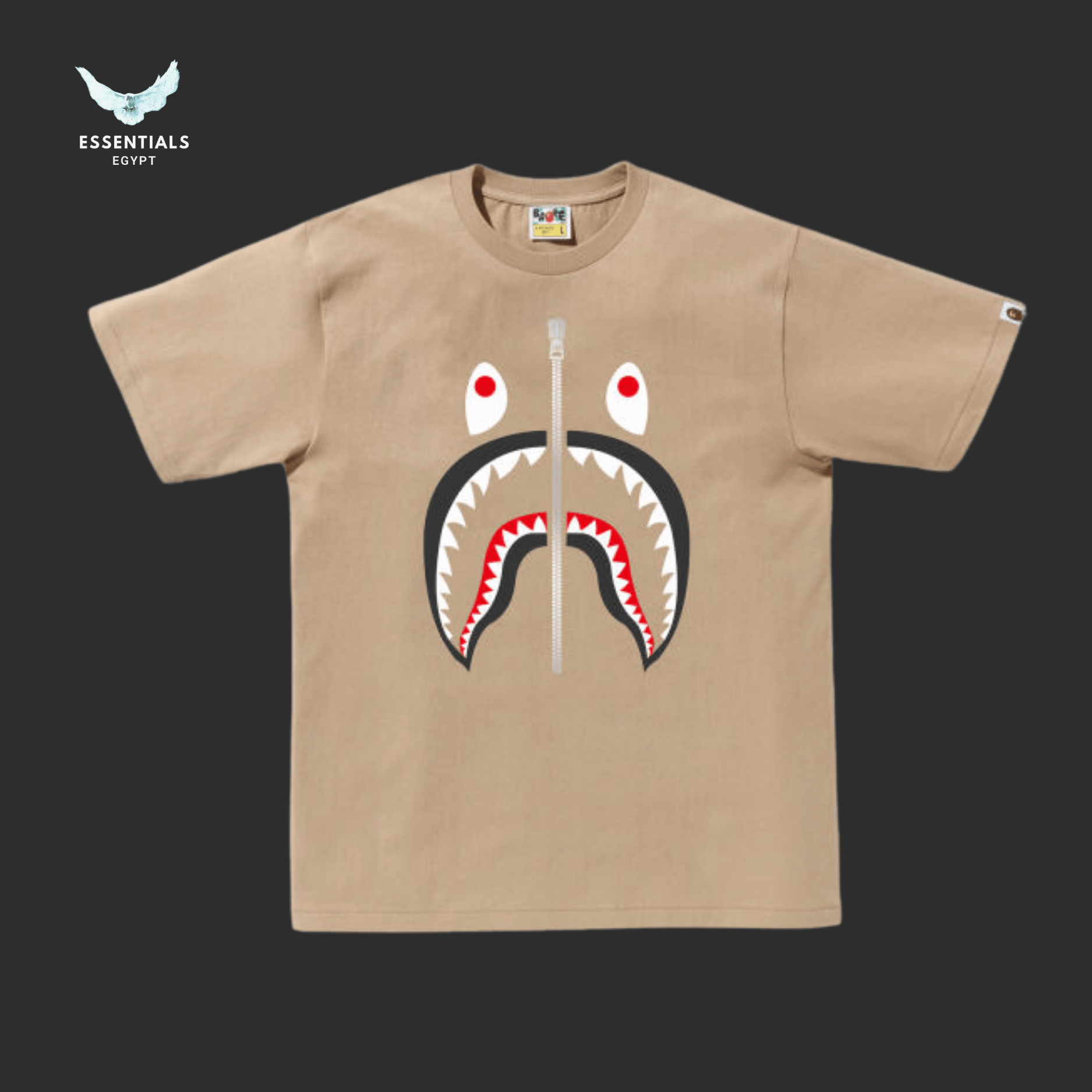 BAPE Shark T-Shirt – MultiColors - ESSENTIALS EGYPT