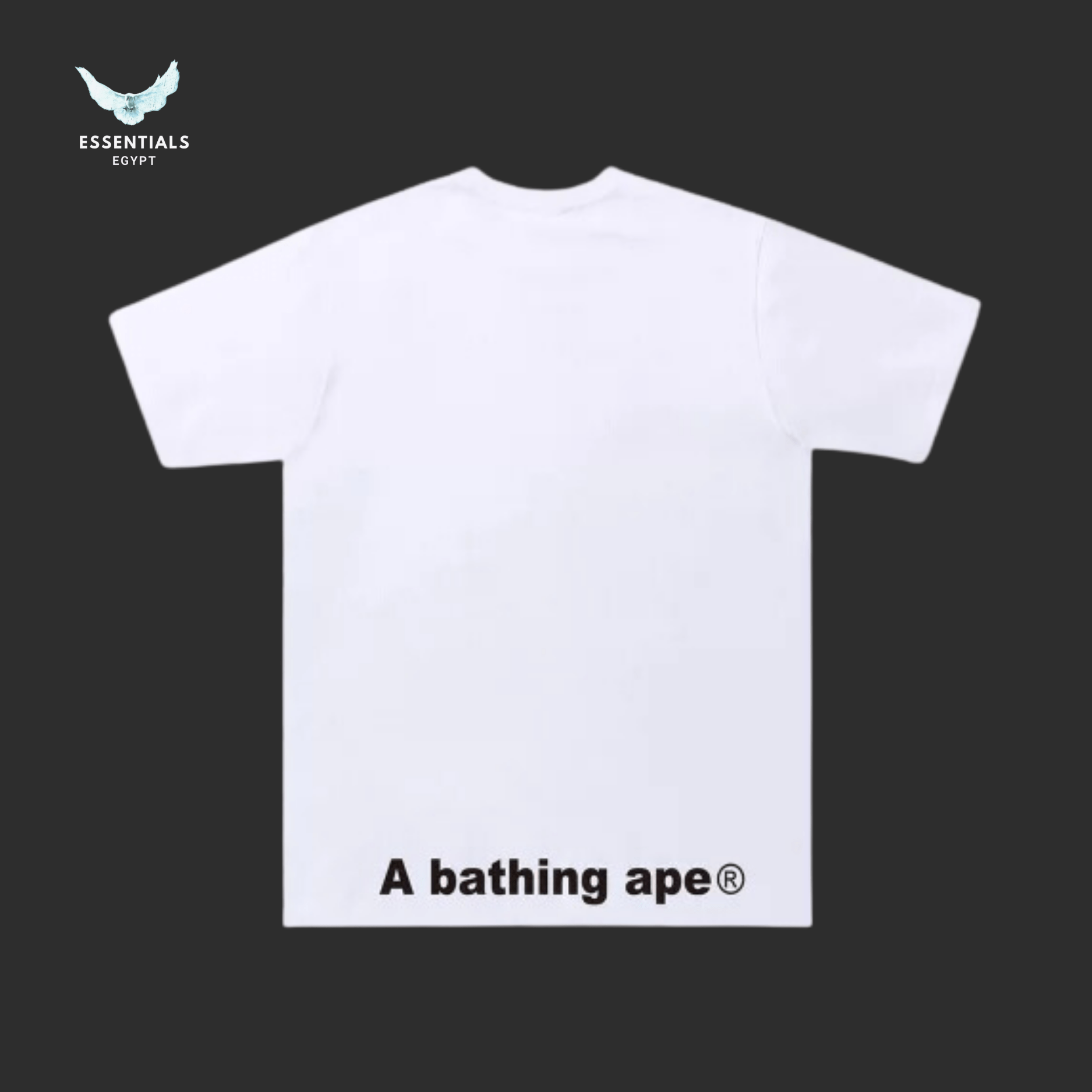 BAPE Soccer 3 Tee 'White' - ESSENTIALS EGYPT
