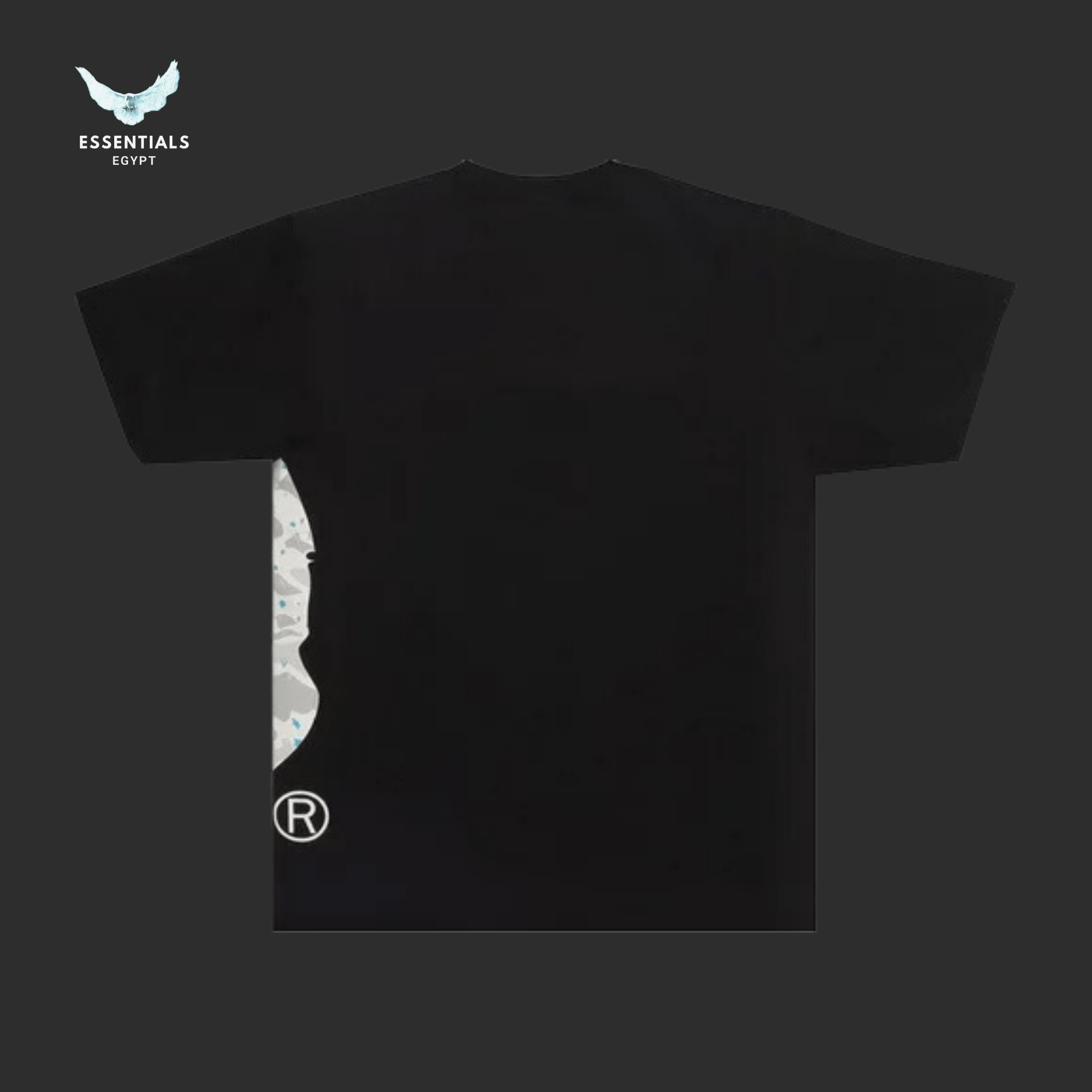 BAPE Space Camo T-Shirt – Black - ESSENTIALS EGYPT