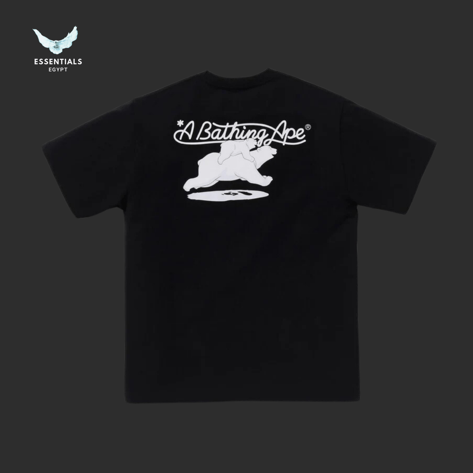 BAPE x Coca - Cola Ape Head T-Shirt – Black - ESSENTIALS EGYPT