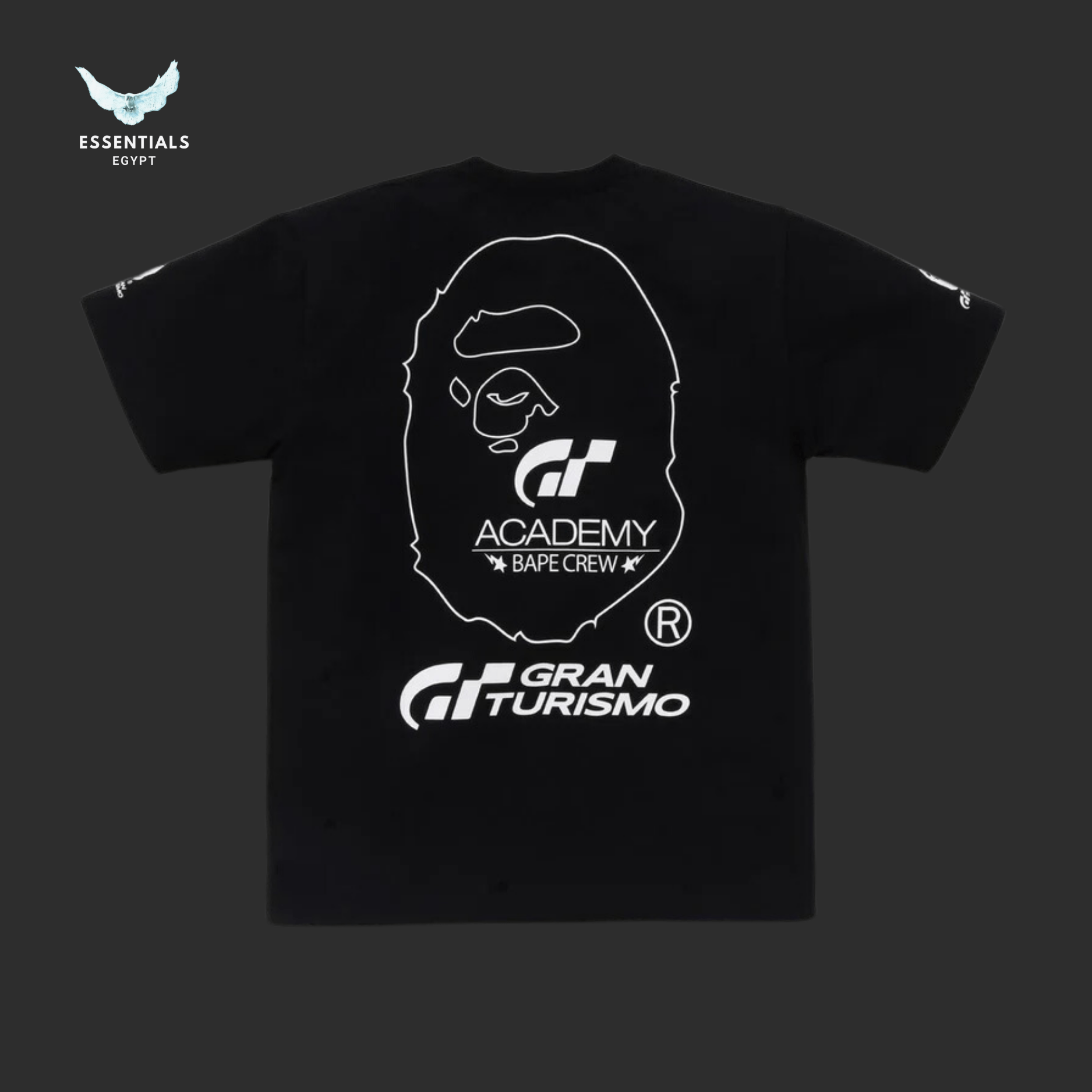 BAPE x Gran Turismo T-Shirt – Black - ESSENTIALS EGYPT