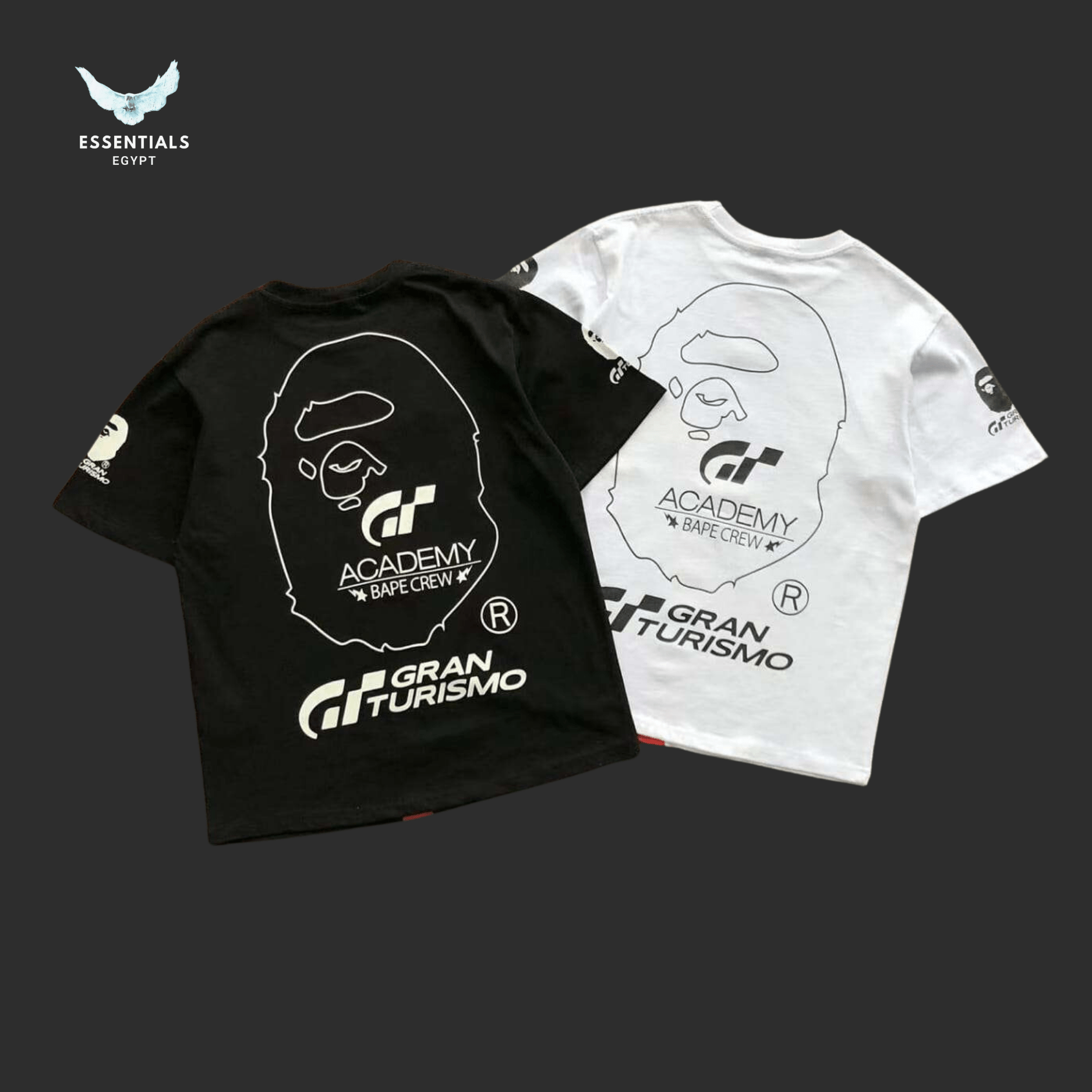 BAPE x Gran Turismo T-Shirt – Black - ESSENTIALS EGYPT
