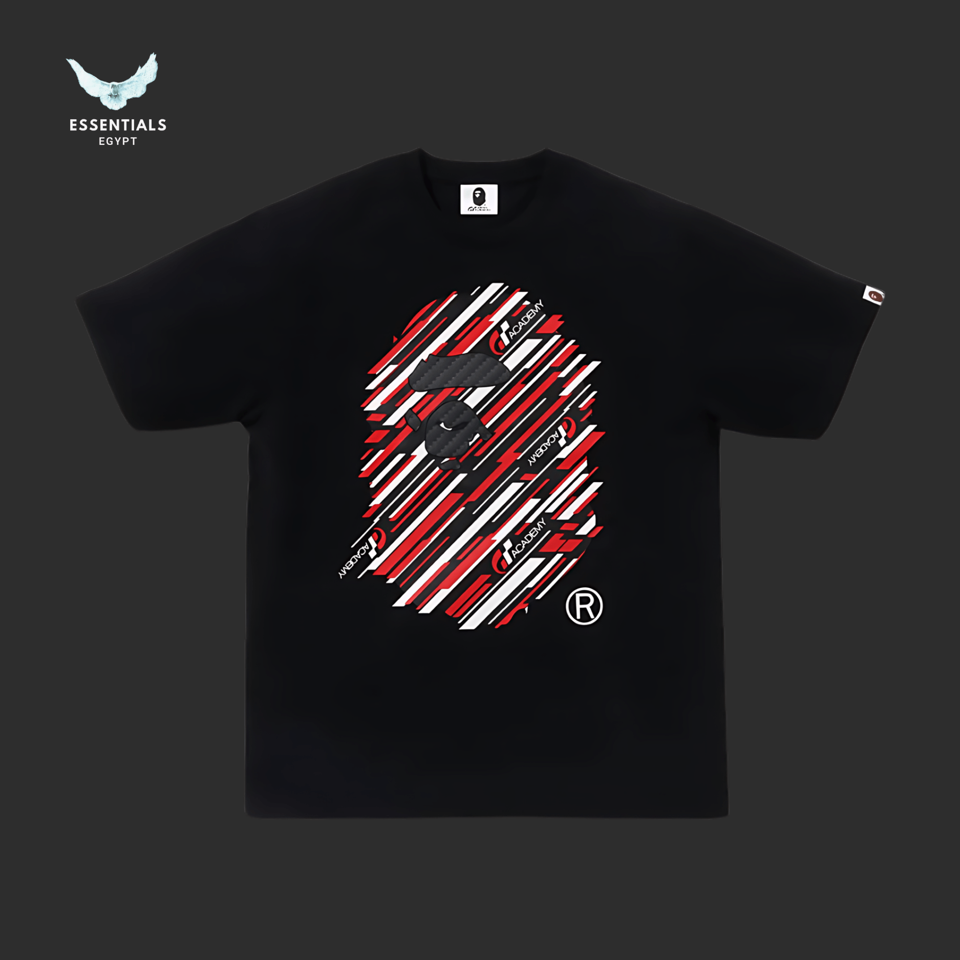 BAPE x Gran Turismo Ape Head 2 Tee 'Black' - ESSENTIALS EGYPT