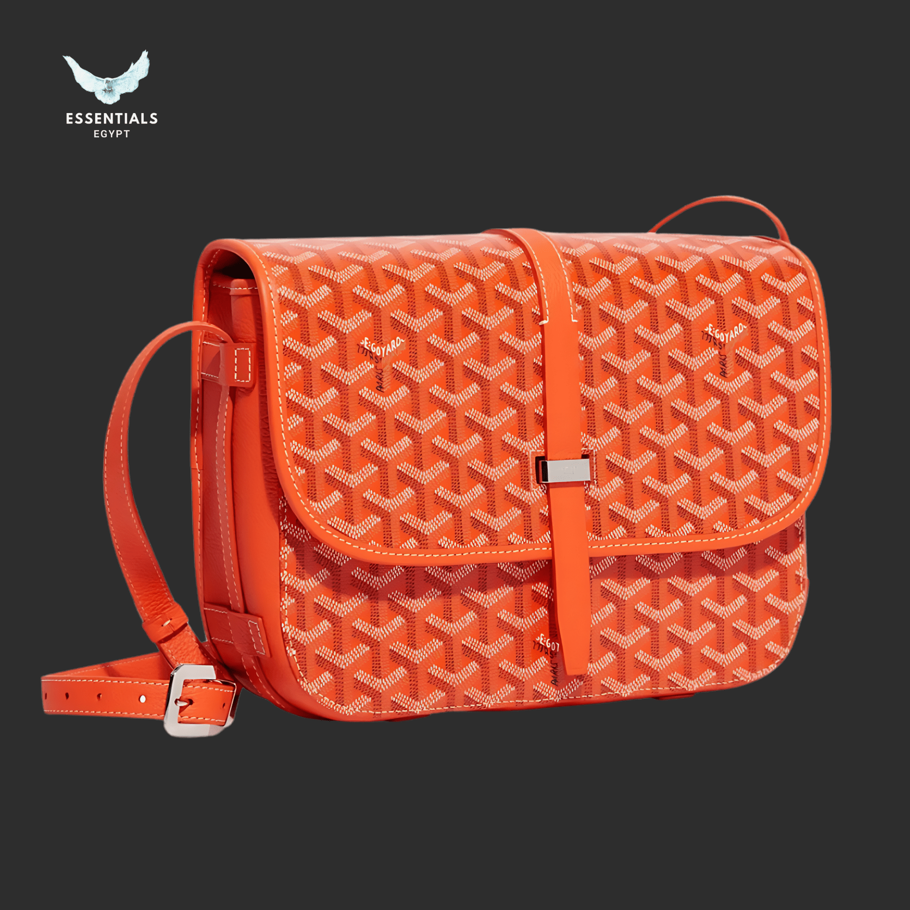 Goyard Belvédère MM Bag – Orange - ESSENTIALS EGYPT